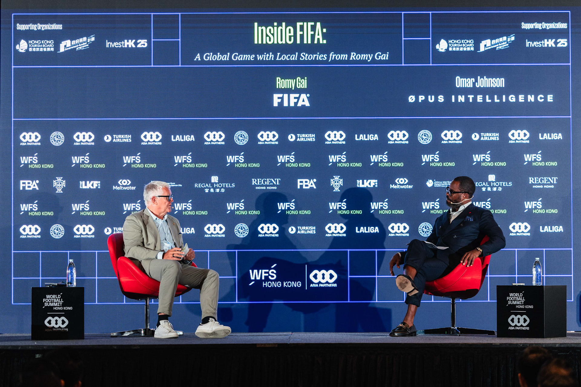 HONG KONG, China - SEPTEMBER  03:  during World Football Summit - Hong Kong at AsiaWorld-Expo on September 3, 2025 in Hong Kong, China, (Photo by Jack Ng/Jack8th.com)