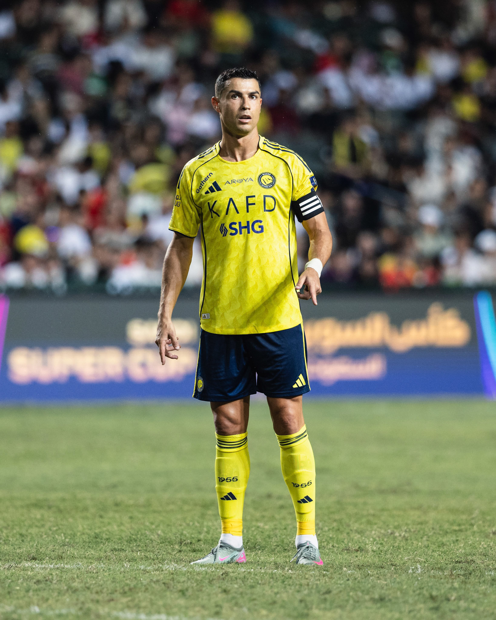 HONG KONG, China - AUGUST  23:  during Saudi Super Cup Final - Al-Nassr vs Al-Ahli at Hong Kong Stadium on August 23, 2025 in Hong Kong, China, (Photo by Jack Ng/Jack8th.com)