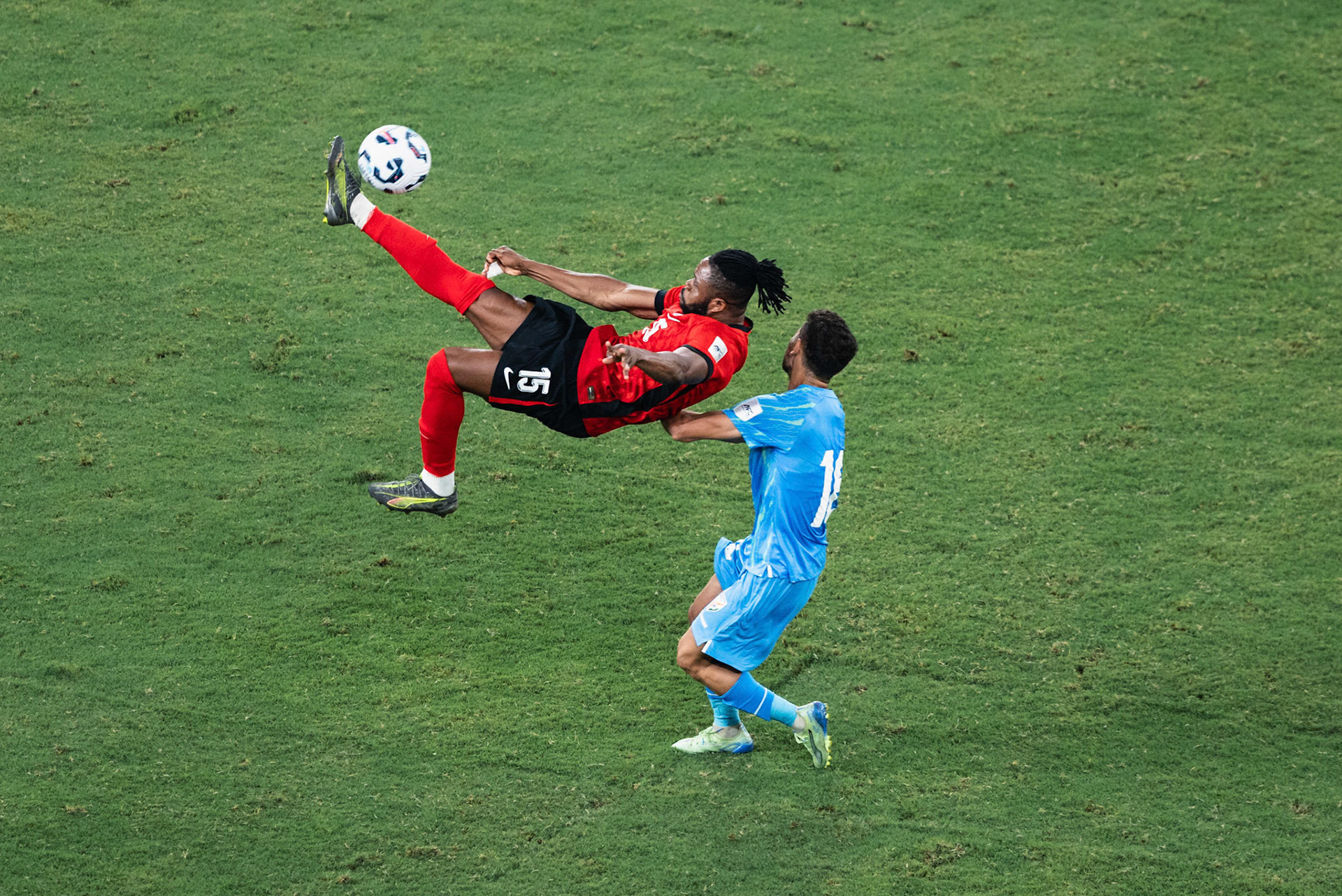 HONG KONG, China - JUNE  10:  during 2027 Asian Cup Qualifers - Hong Kong, China vs India at Kai Tak Stadium on June 10, 2025 in Hong Kong, China, (Photo by Jack Ng/Pixel Images)