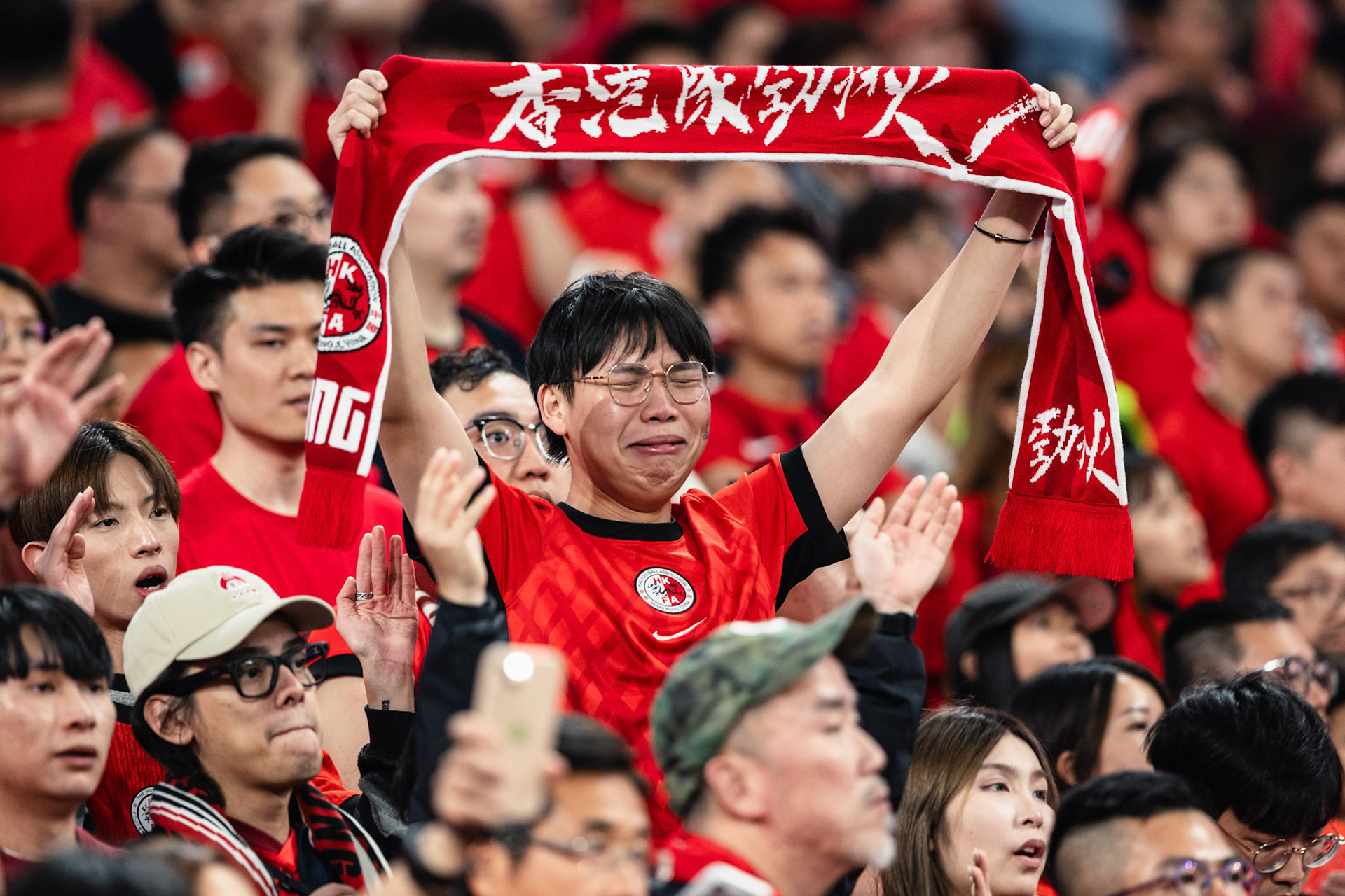 HONG KONG, China - NOVEMBER  18:  during 2027 Asian Cup Qualifers - Hong Kong, China vs Singapore at Kai Tak Stadium on November 18, 2025 in Hong Kong, China, (Photo by Jack Ng/Pixel Images)