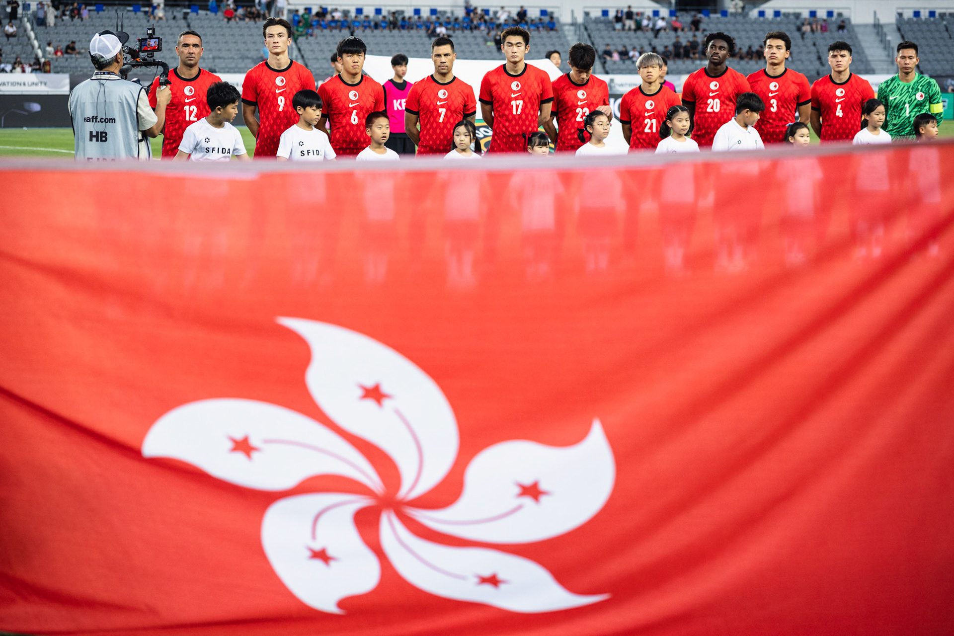 YONGIN, South Korea - JULY  11:  during EAFF E-1 Football Championship at Yongin Mireu Stadium on July 11, 2025 in Yongin, South Korea, (Photo by Jack Ng/Pixel Images)