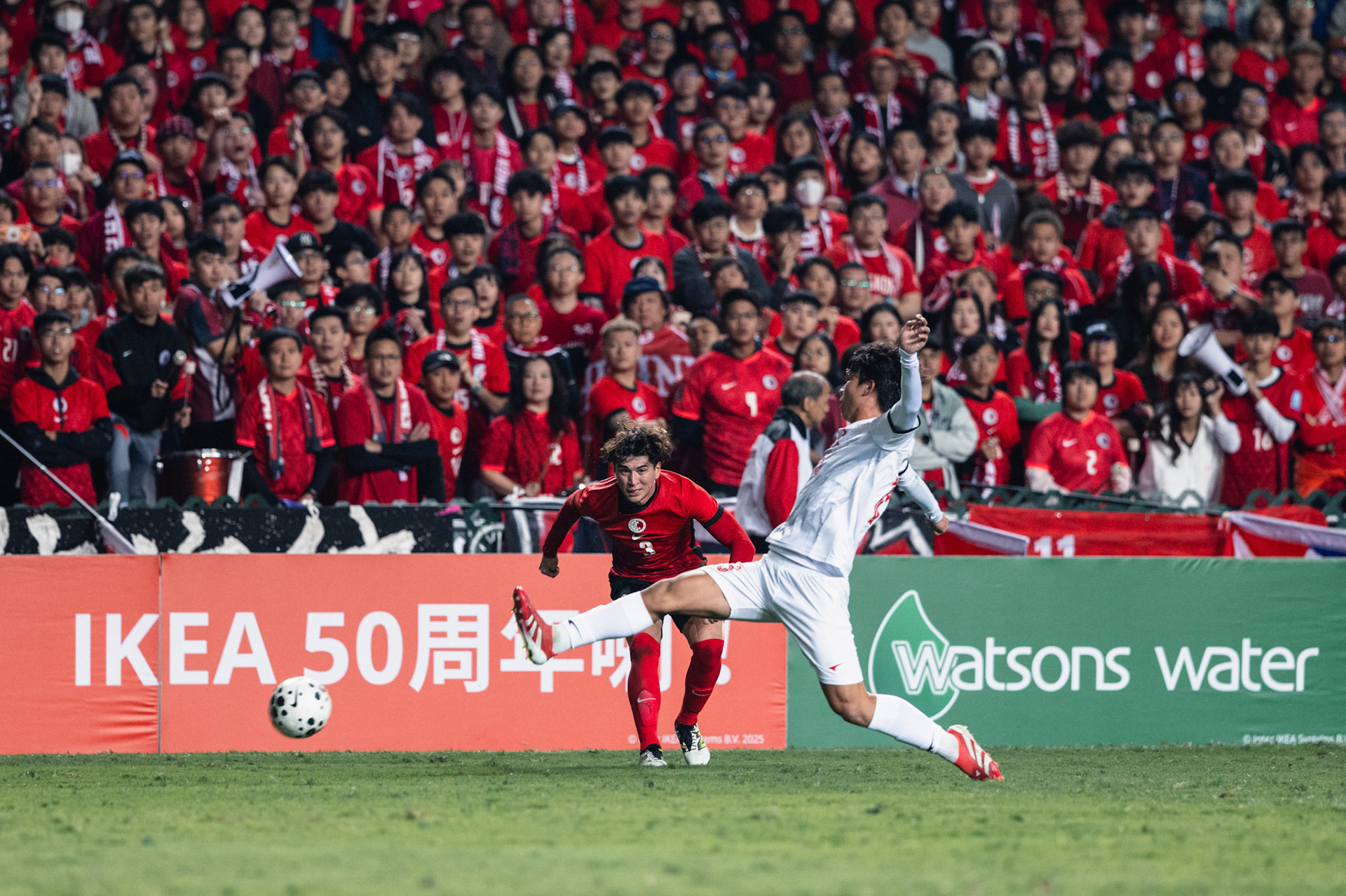 HONG KONG, China - DECEMBER 28: during 44th Guangdong - Hong Kong Cup, match between Hong Kong and Guangdong at Hong Kong Stadium on December 28, 2025 in Hong Kong, China, (Photo by Jack Ng/Alamy Live News)