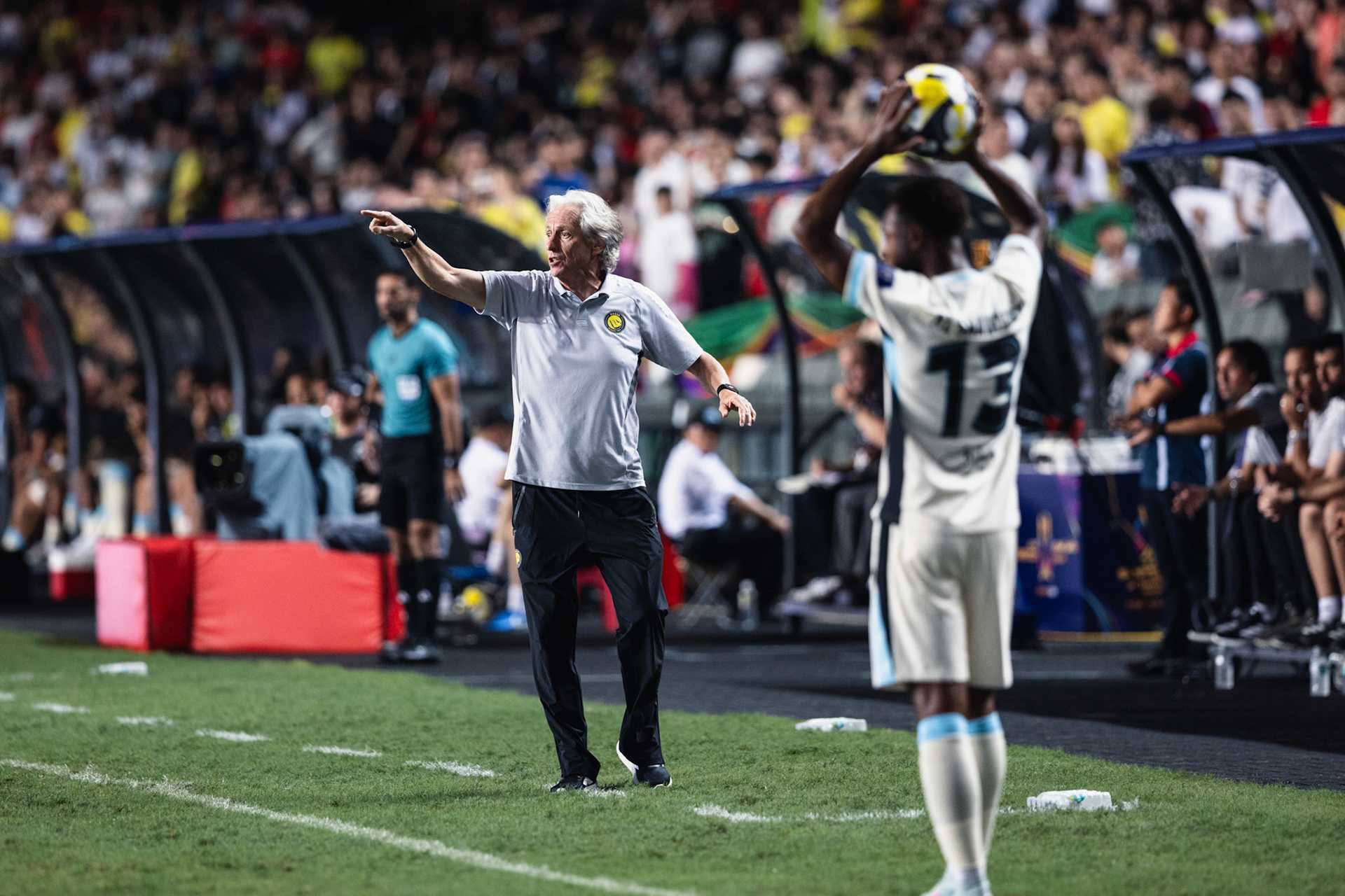 HONG KONG, China - AUGUST  19:  during Saudi Super Cup at Hong Kong Stadium on August 19, 2025 in Hong Kong, China, (Photo by Jack Ng/Jack8th.com)