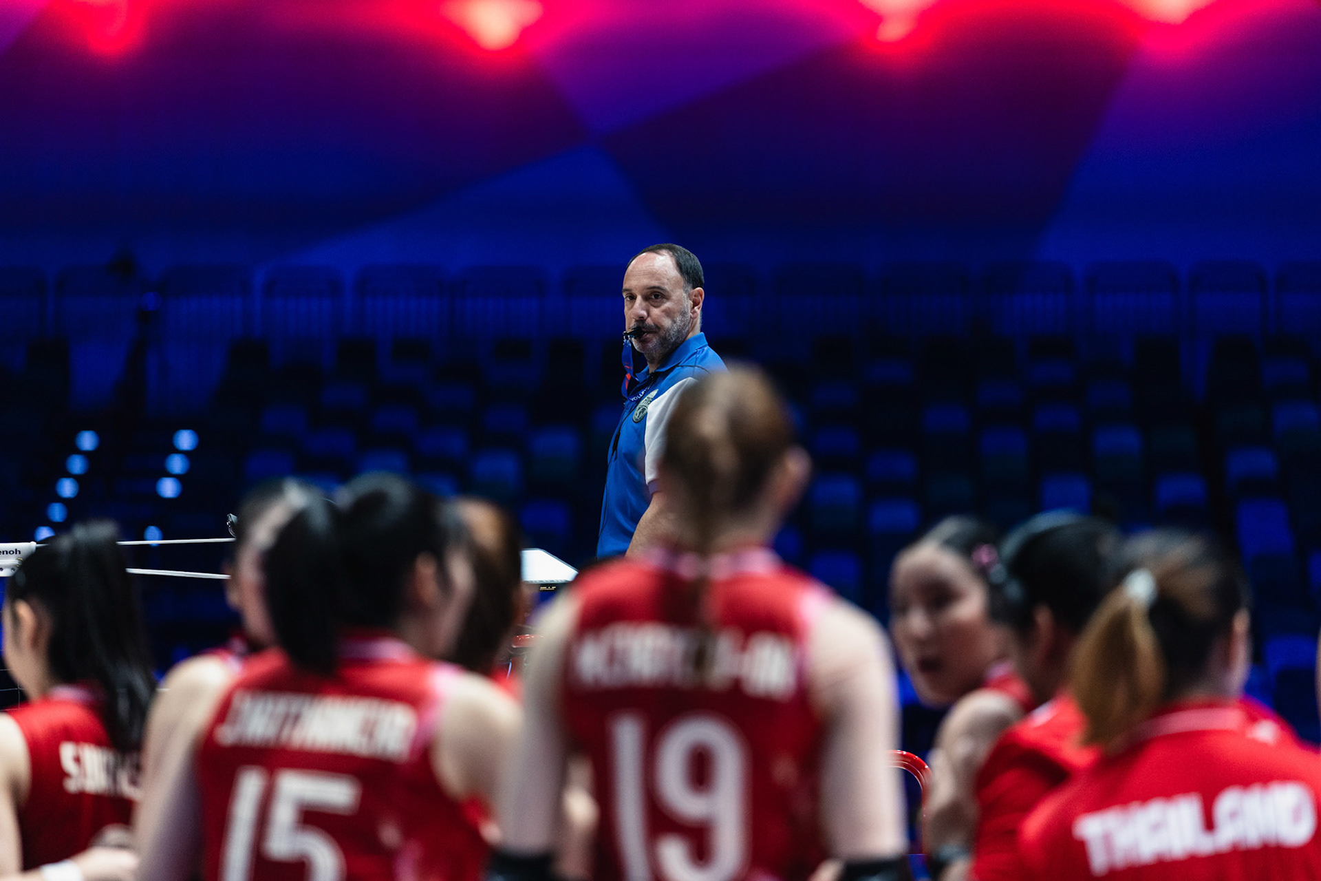 HONG KONG, China - JUNE  22:  during Volleyball Nations League Hong Kong 2025 at Kai Tak Arena on June 22, 2025 in Hong Kong, China, (Photo by Jack Ng/Pixel Images)