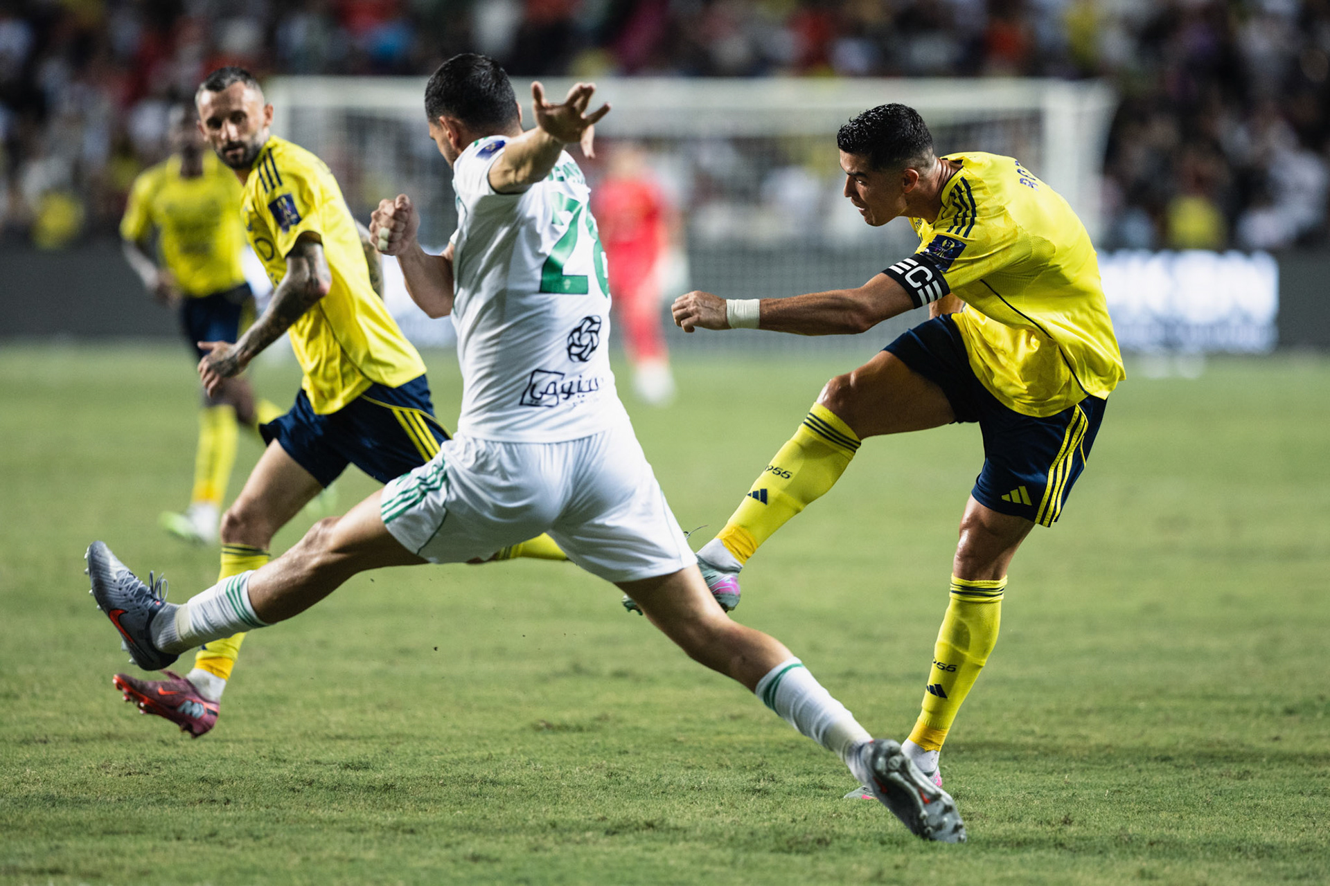 HONG KONG, China - AUGUST  23:  during Saudi Super Cup Final - Al-Nassr vs Al-Ahli at Hong Kong Stadium on August 23, 2025 in Hong Kong, China, (Photo by Jack Ng/Jack8th.com)