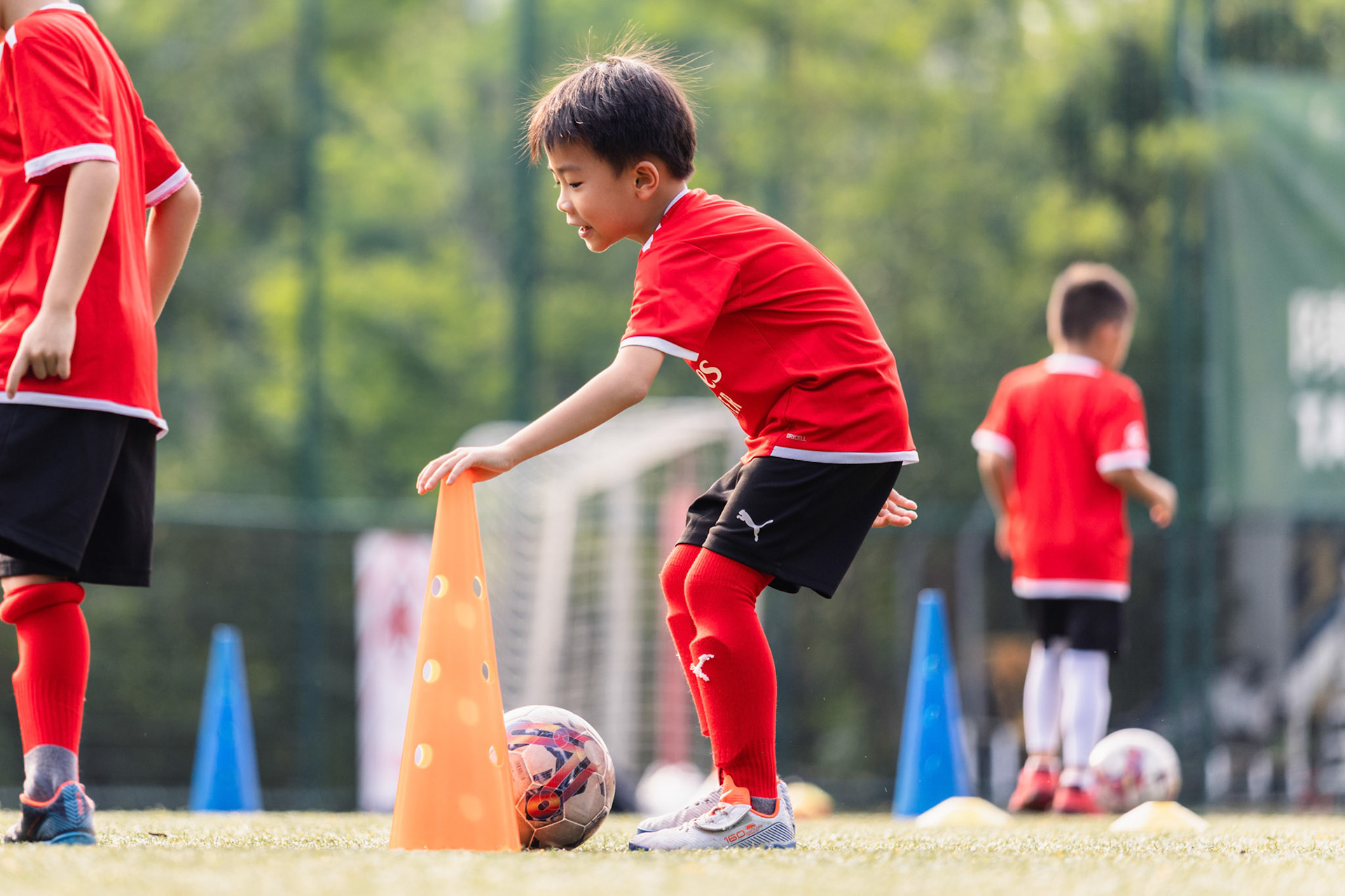 HONG KONG, China - JULY  25:  during AC Milan Kai Tak Soccer Activation at Kai Tak Mall 1 Rooftop on July 25, 2025 in Hong Kong, China, (Photo by Jack Ng/Pixel Images)