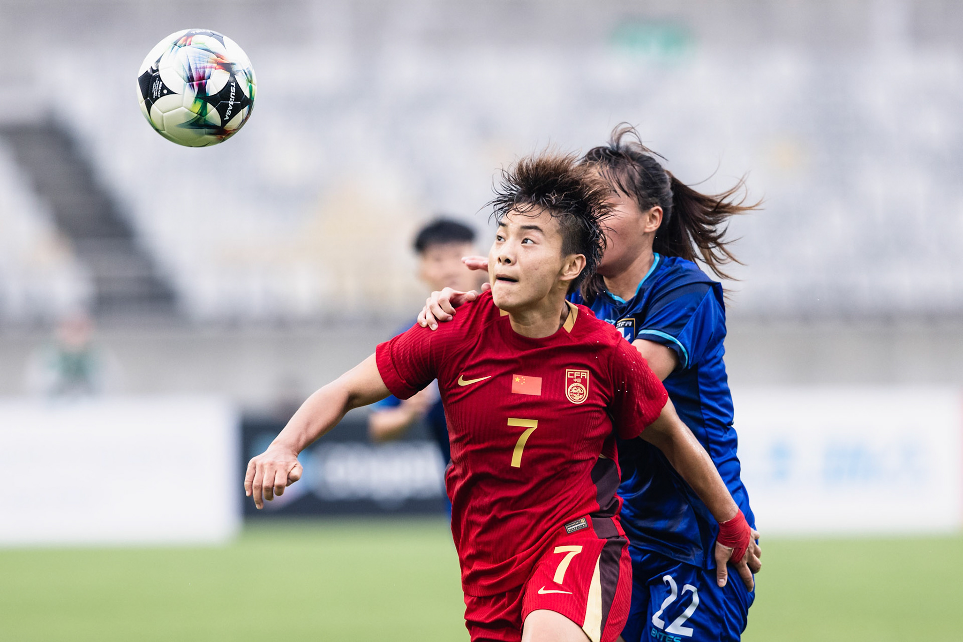 HWASEONG, South Korea - JULY  13:  during EAFF E-1 Football Championship - Chinese Taipei vs China PR at Hwaseong Sports Complex on July 13, 2025 in Hwaseong, South Korea, (Photo by Jack Ng/Pixel Images)