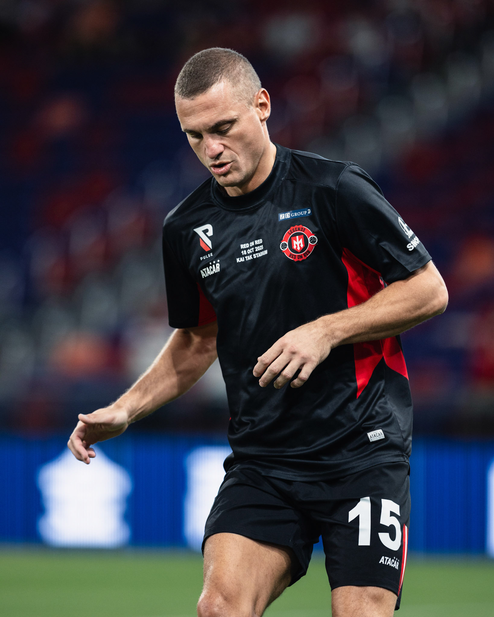 Kai Tak Stadium, HONG KONG, China - OCTOBER 18:  during Red on Red 2025 at Kai Tak Stadium on October 18, 2025 in Hong Kong, China, (Photo by Jack Ng/Jack Ng/Alamy Live News)
