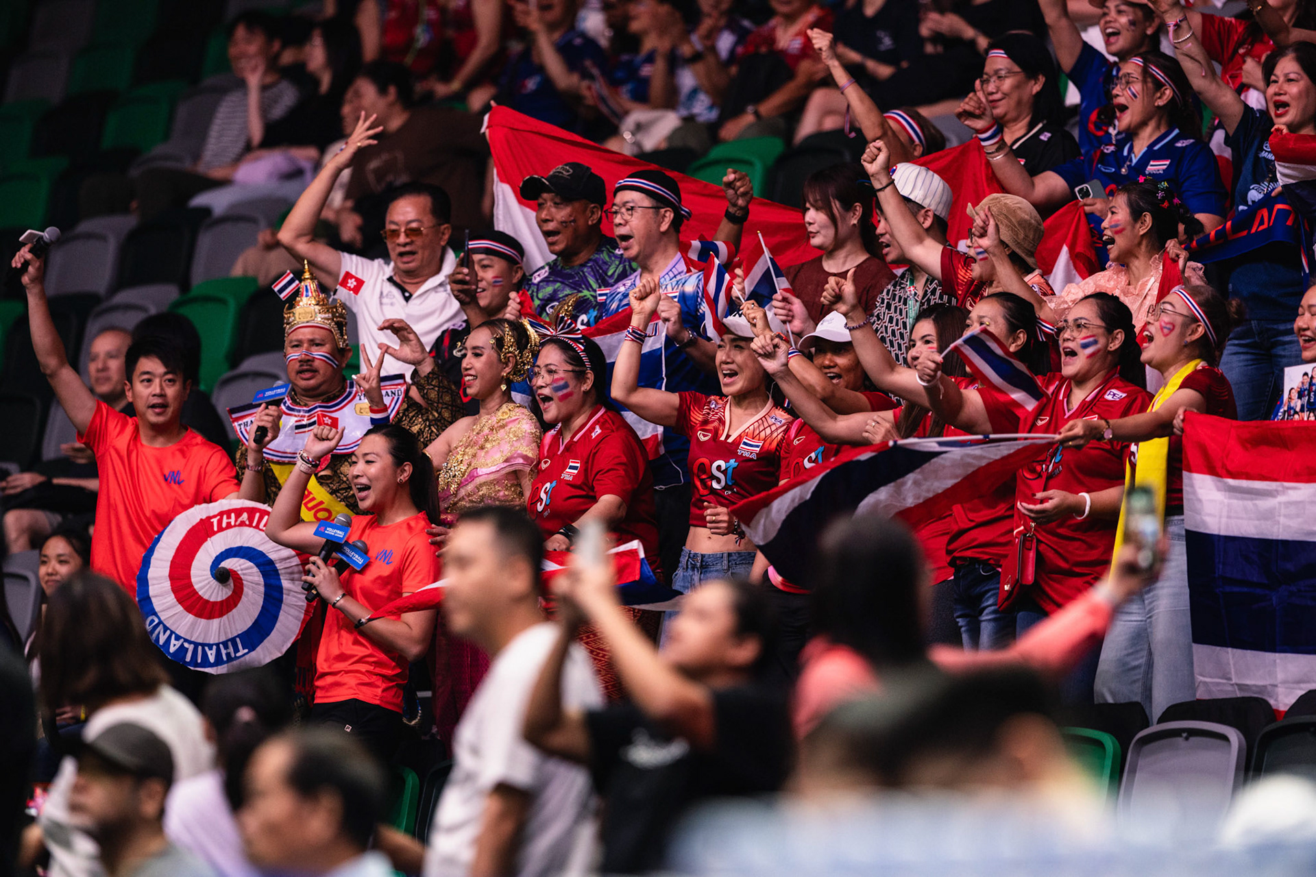 HONG KONG, China - JUNE  22:  during Volleyball Nations League Hong Kong 2025 at Kai Tak Arena on June 22, 2025 in Hong Kong, China, (Photo by Jack Ng/Pixel Images)