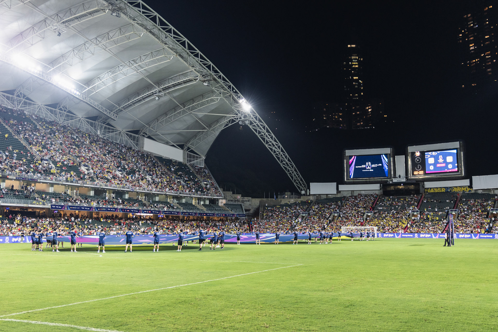 HONG KONG, China - AUGUST  19:  during Saudi Super Cup at Hong Kong Stadium on August 19, 2025 in Hong Kong, China, (Photo by Jack Ng/Jack8th.com)