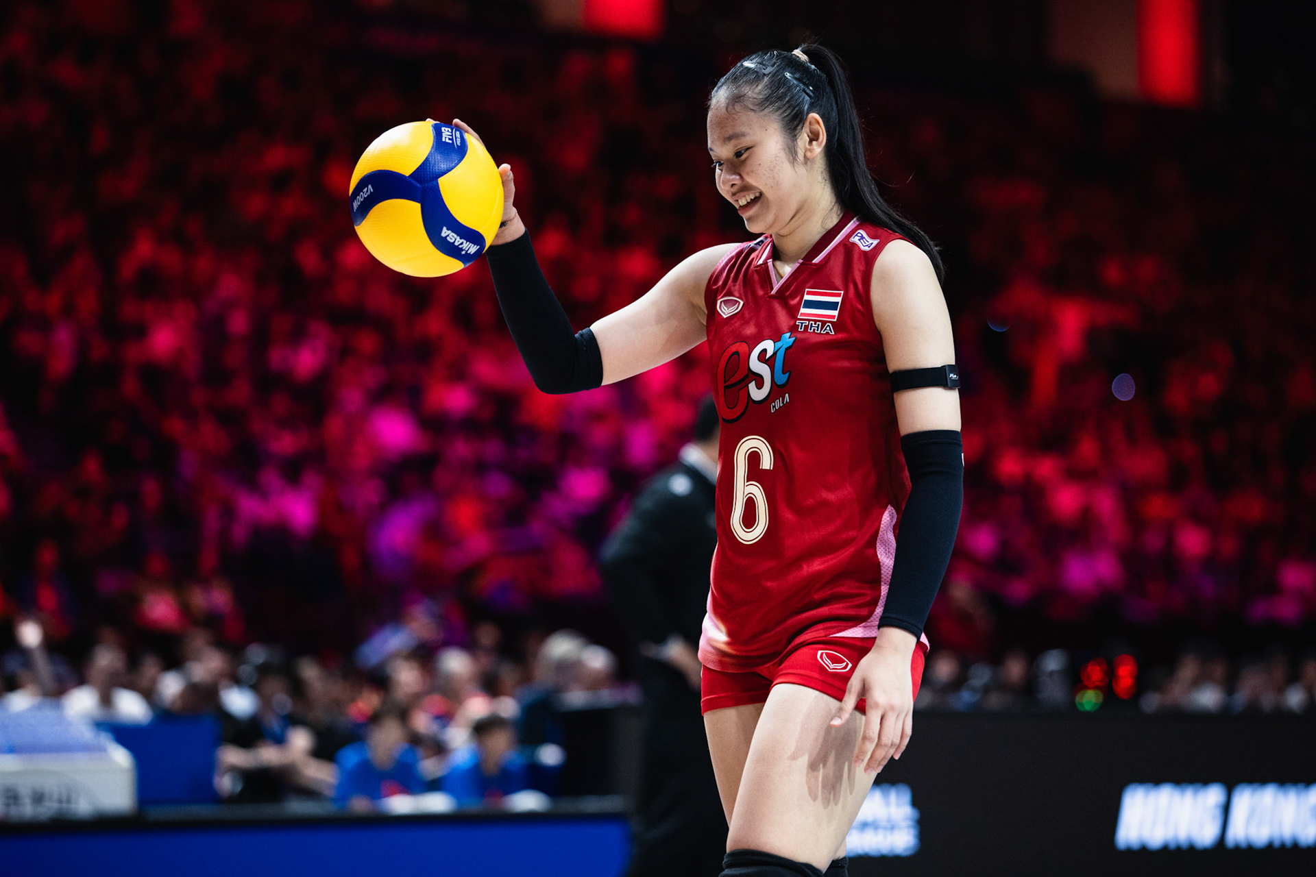 HONG KONG, China - JUNE  18:  during Volleyball Nations League Hong Kong 2025 at Kai Tak Arena on June 18, 2025 in Hong Kong, China, (Photo by Jack Ng/Pixel Images)