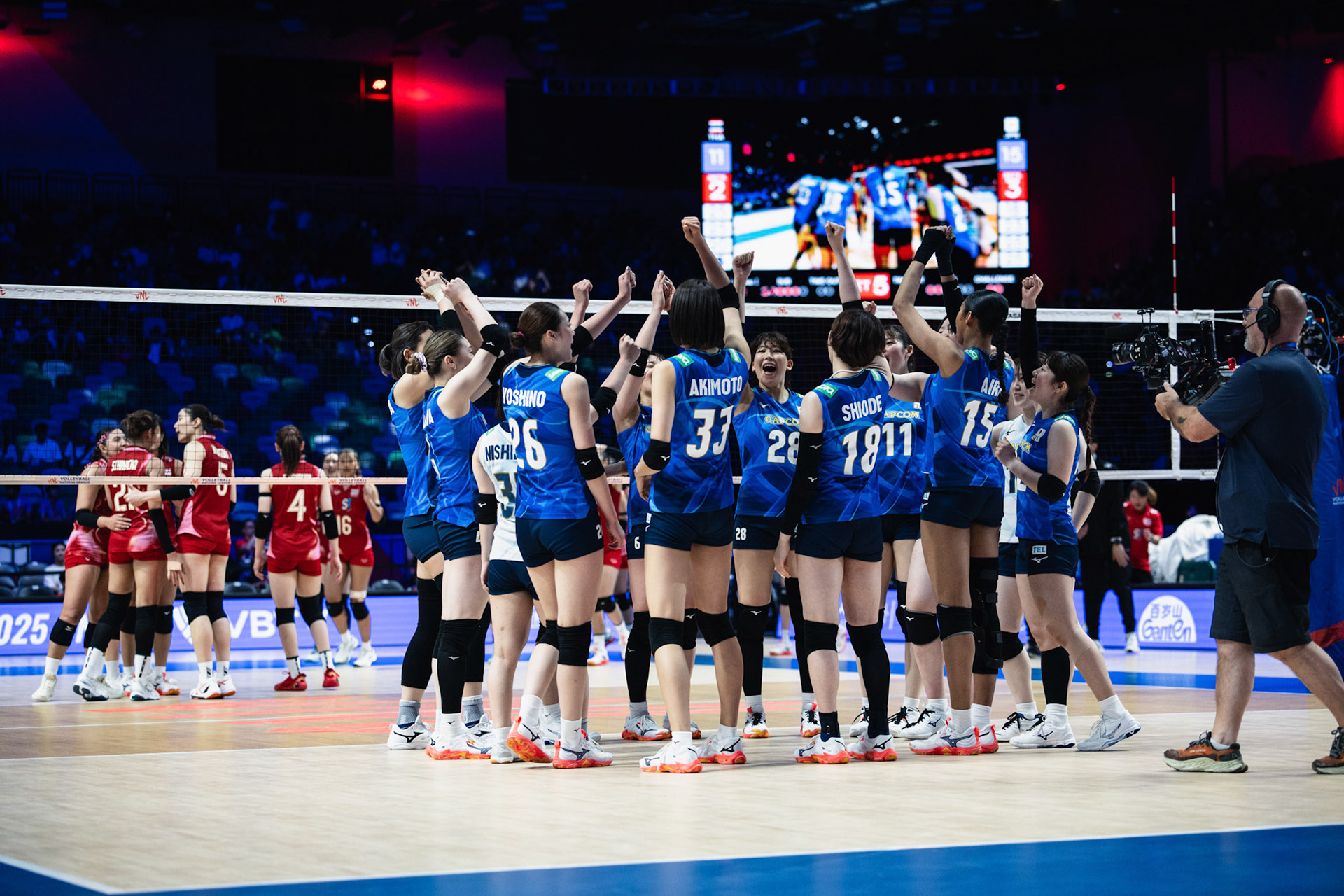 HONG KONG, China - JUNE  18:  during Volleyball Nations League Hong Kong 2025 at Kai Tak Arena on June 18, 2025 in Hong Kong, China, (Photo by Jack Ng/Pixel Images)