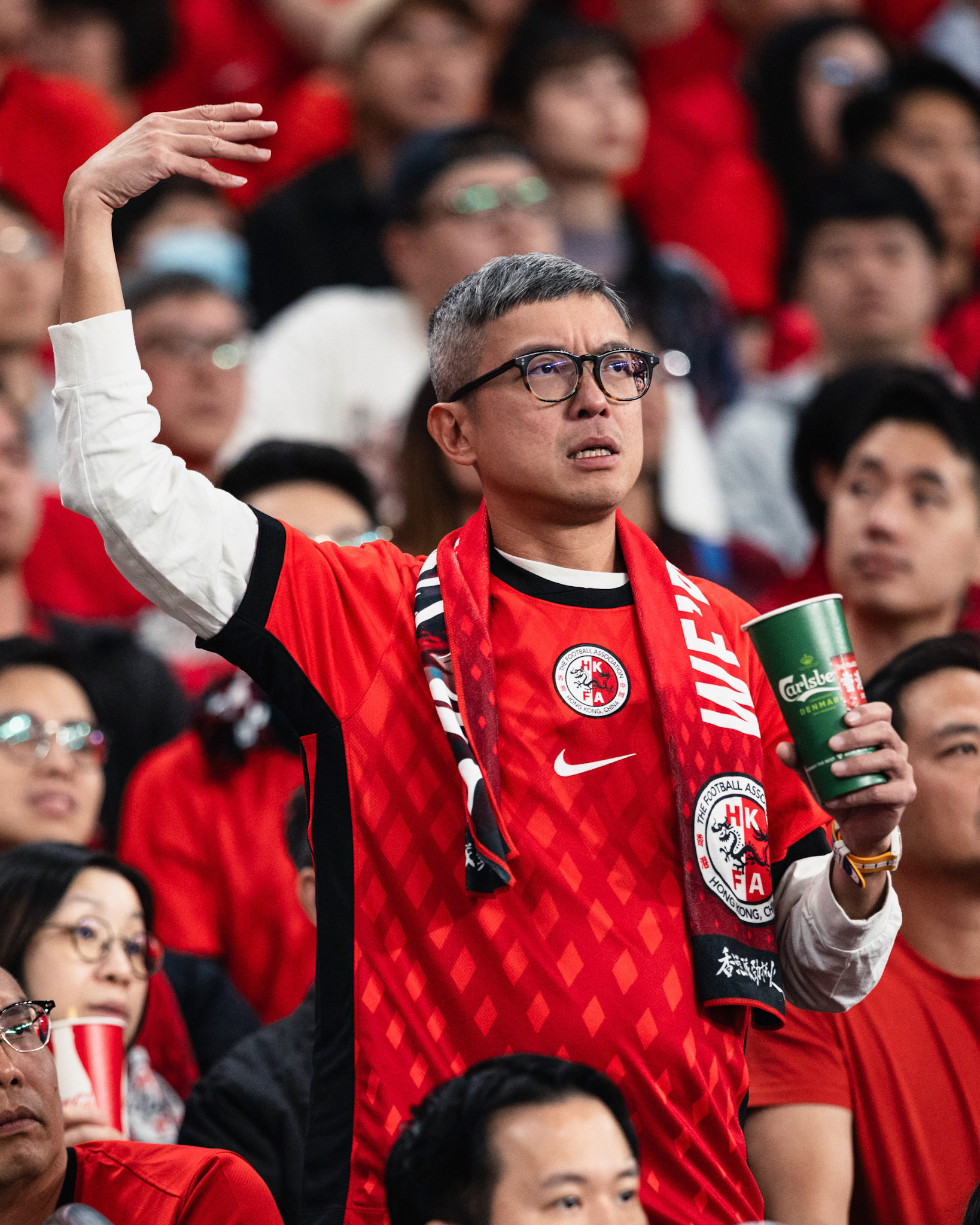 HONG KONG, China - NOVEMBER  18:  during 2027 Asian Cup Qualifers - Hong Kong, China vs Singapore at Kai Tak Stadium on November 18, 2025 in Hong Kong, China, (Photo by Jack Ng/Pixel Images)