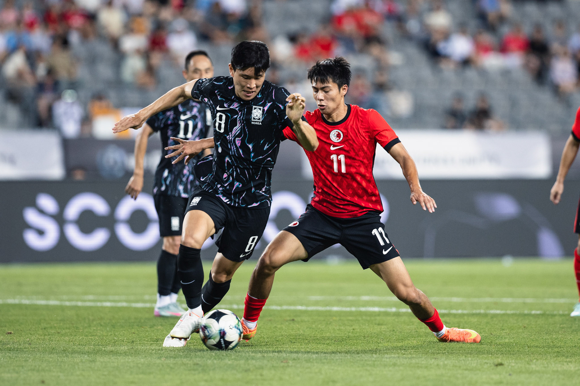 YONGIN, South Korea - JULY  11:  during EAFF E-1 Football Championship at Yongin Mireu Stadium on July 11, 2025 in Yongin, South Korea, (Photo by Jack Ng/Pixel Images)