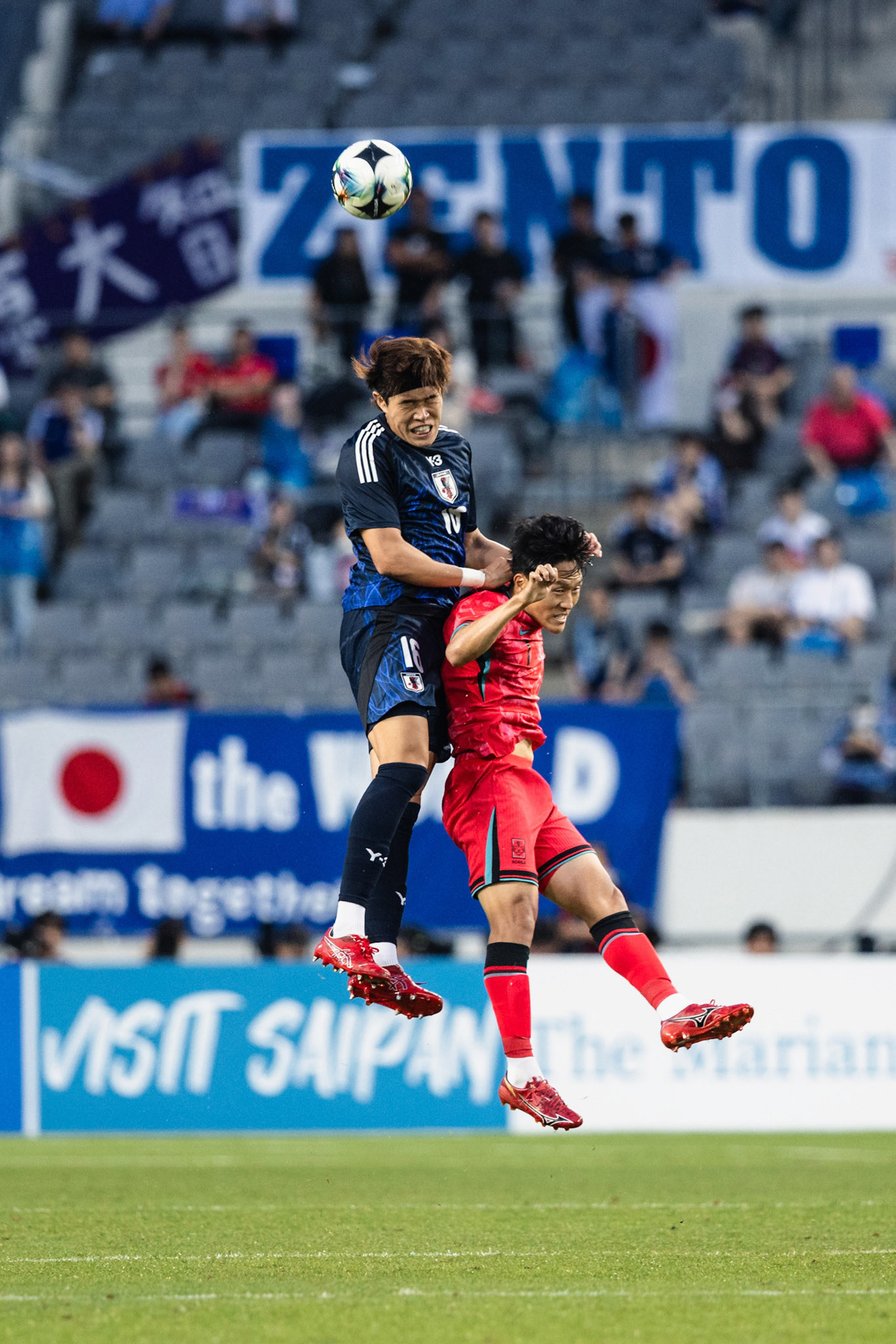 YONGIN, South Korea - JULY  15:  during EAFF E-1 Football Championship - South Korea vs Japan at Yongin Mireu Stadium on July 15, 2025 in Yongin, South Korea, (Photo by Jack Ng/Pixel Images)