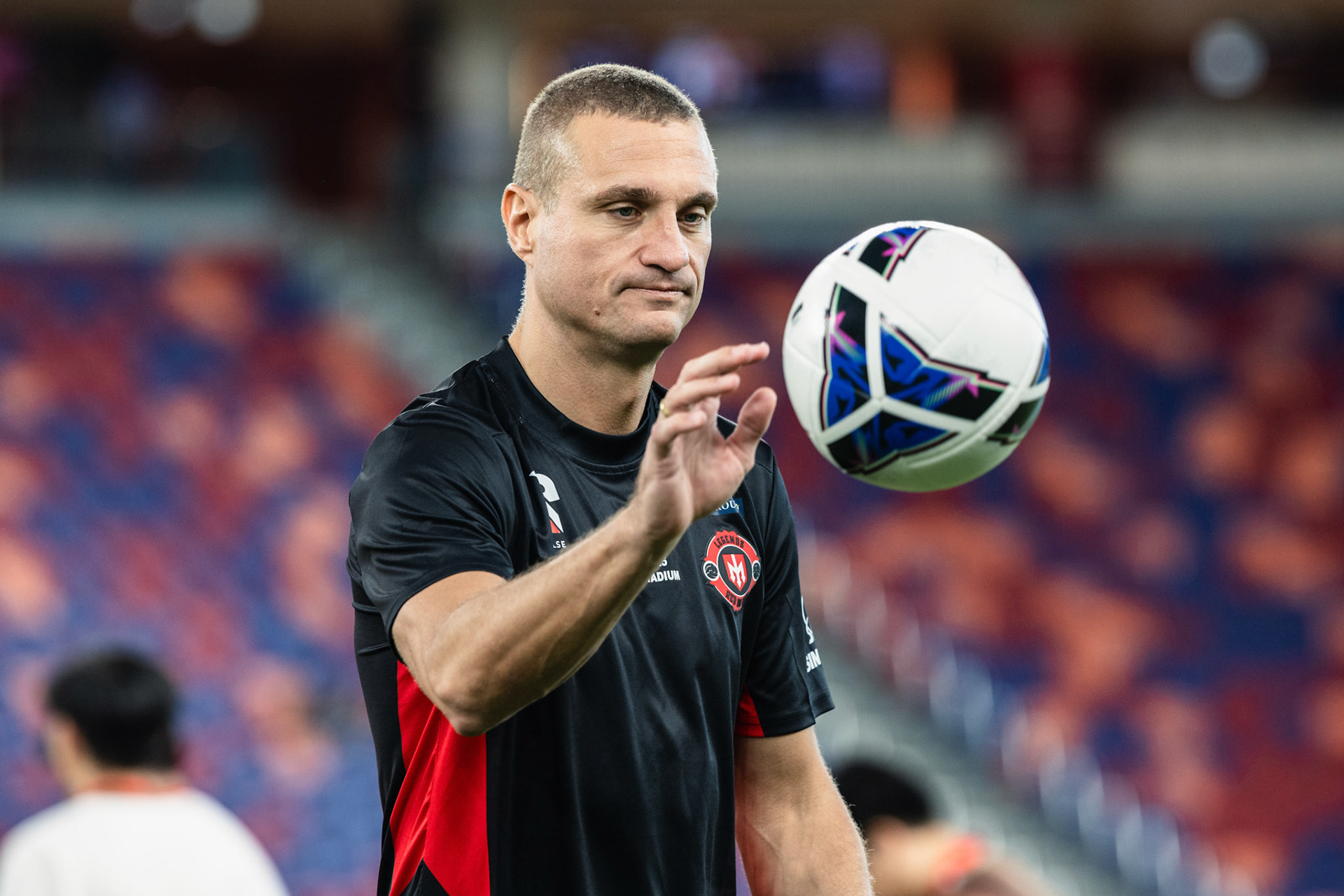 Kai Tak Stadium, HONG KONG, China - OCTOBER 18:  during Red on Red 2025 at Kai Tak Stadium on October 18, 2025 in Hong Kong, China, (Photo by Jack Ng/Jack Ng/Alamy Live News)
