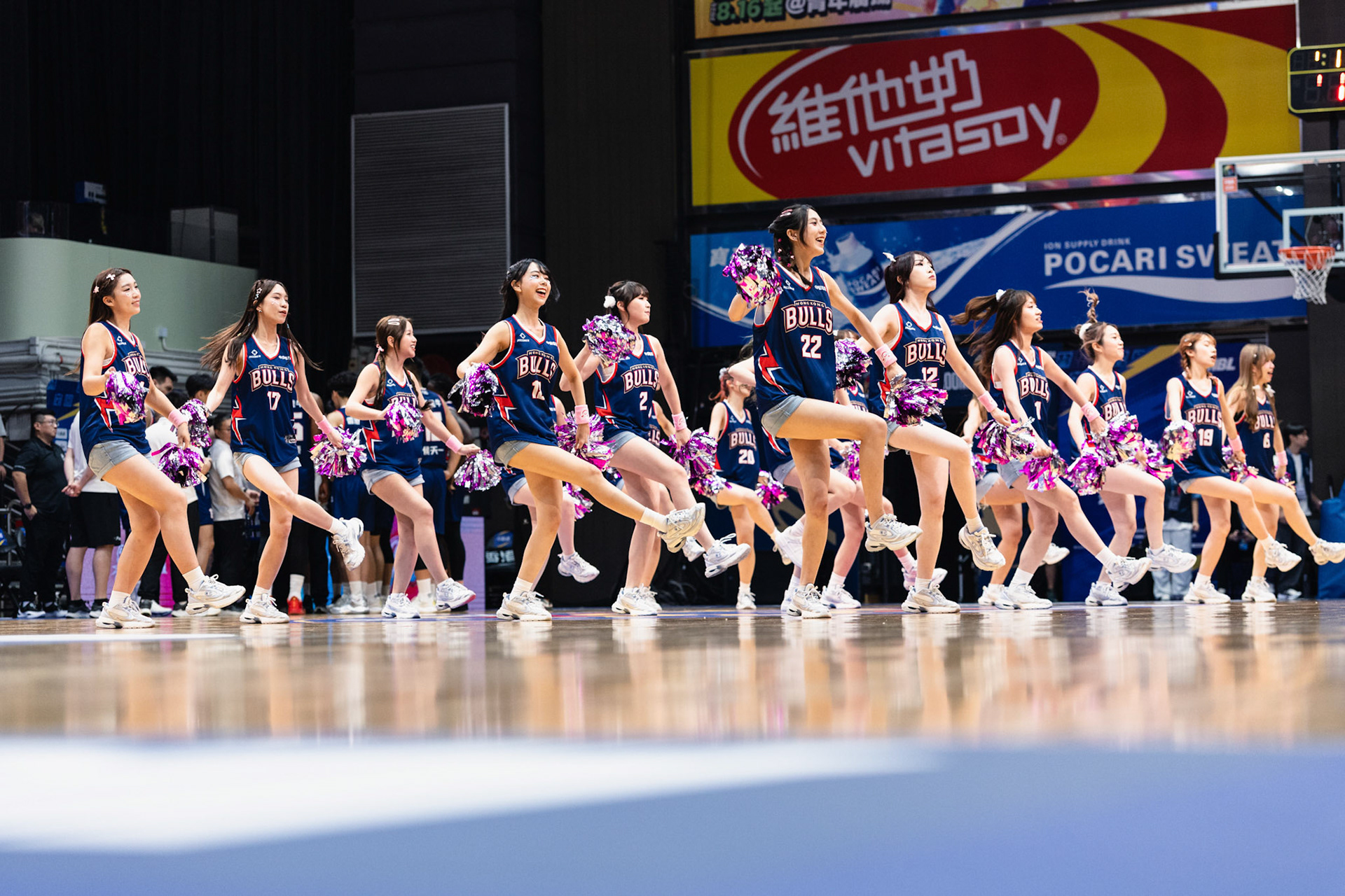 HONG KONG, China - AUGUST  07:  during NBL 2025 Hong Kong Bulls vs Hubei Wenlv at Southorn Stadium on August 7, 2025 in Hong Kong, China, (Photo by Jack Ng/NH_FOTO)