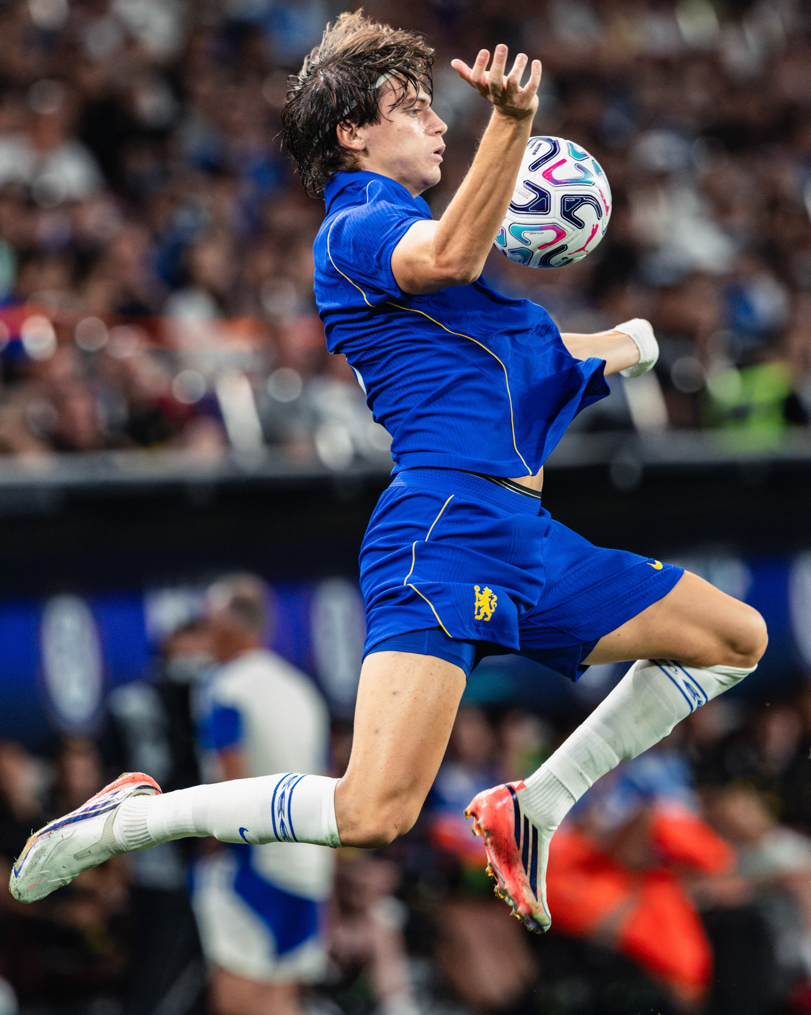 HONG KONG, China - AUGUST  05: Jorrel Hato (No. 21) of Chelsea in action during Hong Kong Football Festival (HKFF) 2026 - Chelsea vs Juventus at Kai Tak Stadium on August 5, 2026 in Hong Kong, China, (Photo by Jack Ng/Alamy Live News)