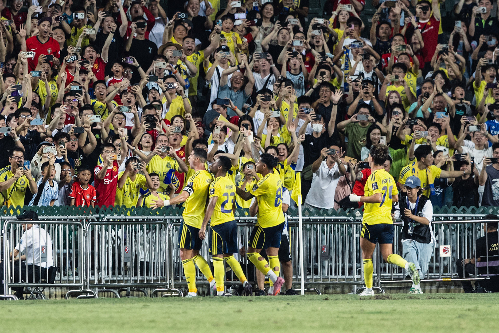 HONG KONG, China - AUGUST  23:  during Saudi Super Cup Final - Al-Nassr vs Al-Ahli at Hong Kong Stadium on August 23, 2025 in Hong Kong, China, (Photo by Jack Ng/Jack8th.com)