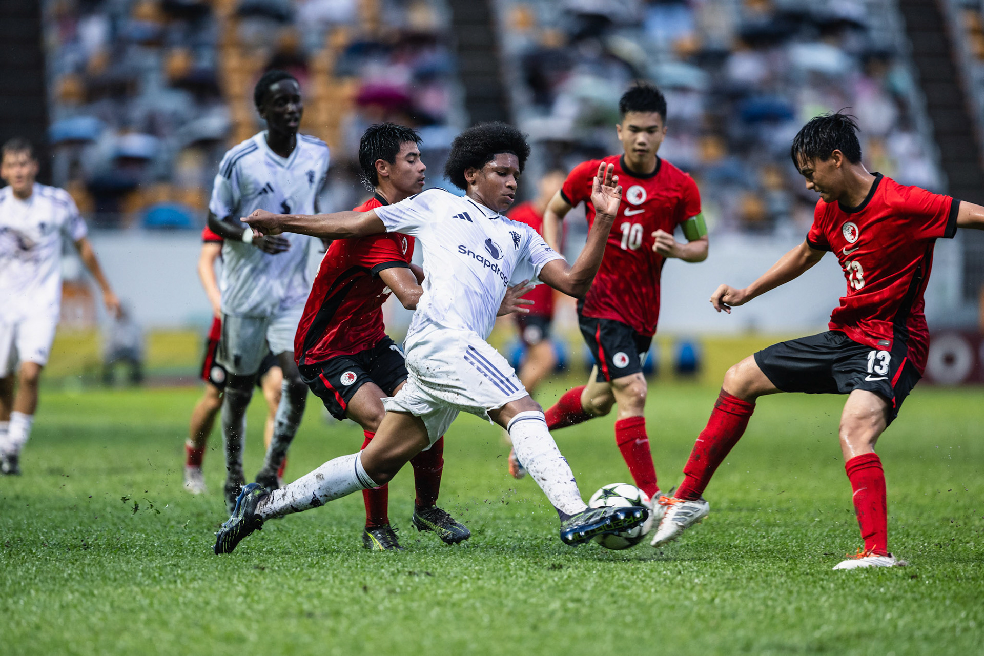 HONG KONG, China - AUGUST  17:  during JC Youth Football Academy Summit at Mong Kok Stadium on August 17, 2025 in Hong Kong, China, (Photo by Jack Ng/Jack8th.com)