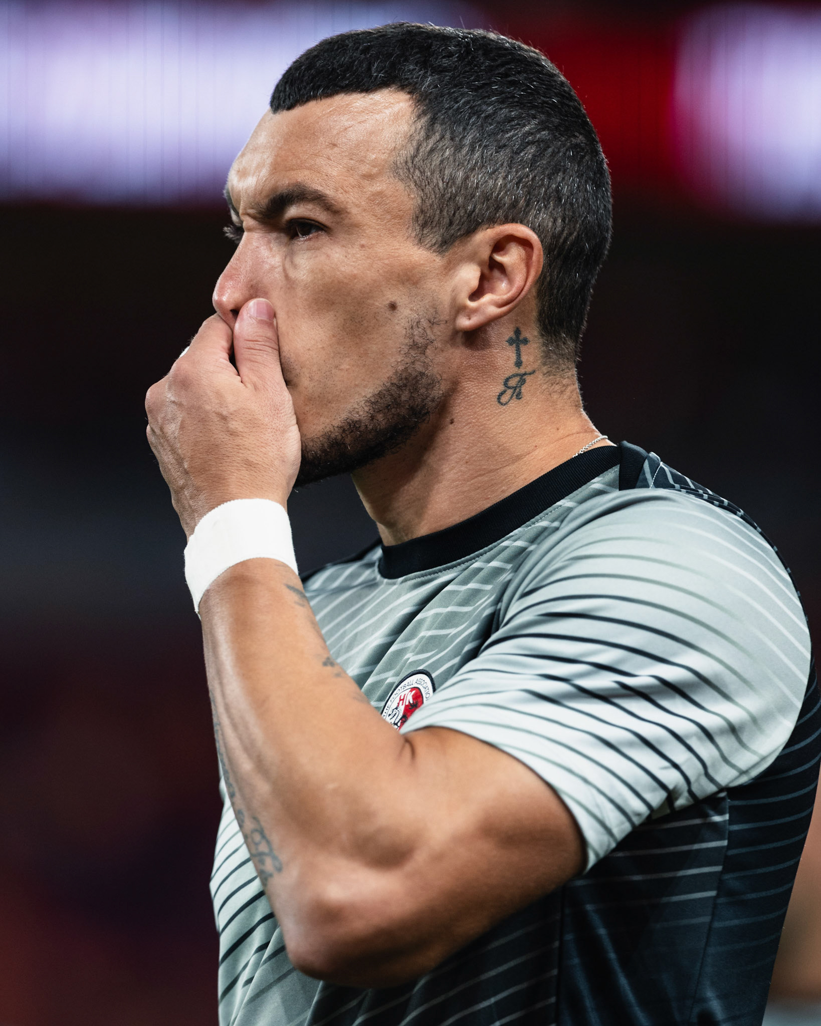 HONG KONG, China - OCTOBER  14:  during 2027 Asian Cup Qualifers - Hong Kong, China vs Bangladesh at Kai Tak Stadium on October 14, 2025 in Hong Kong, China, (Photo by Jack Ng/Pixel Images)