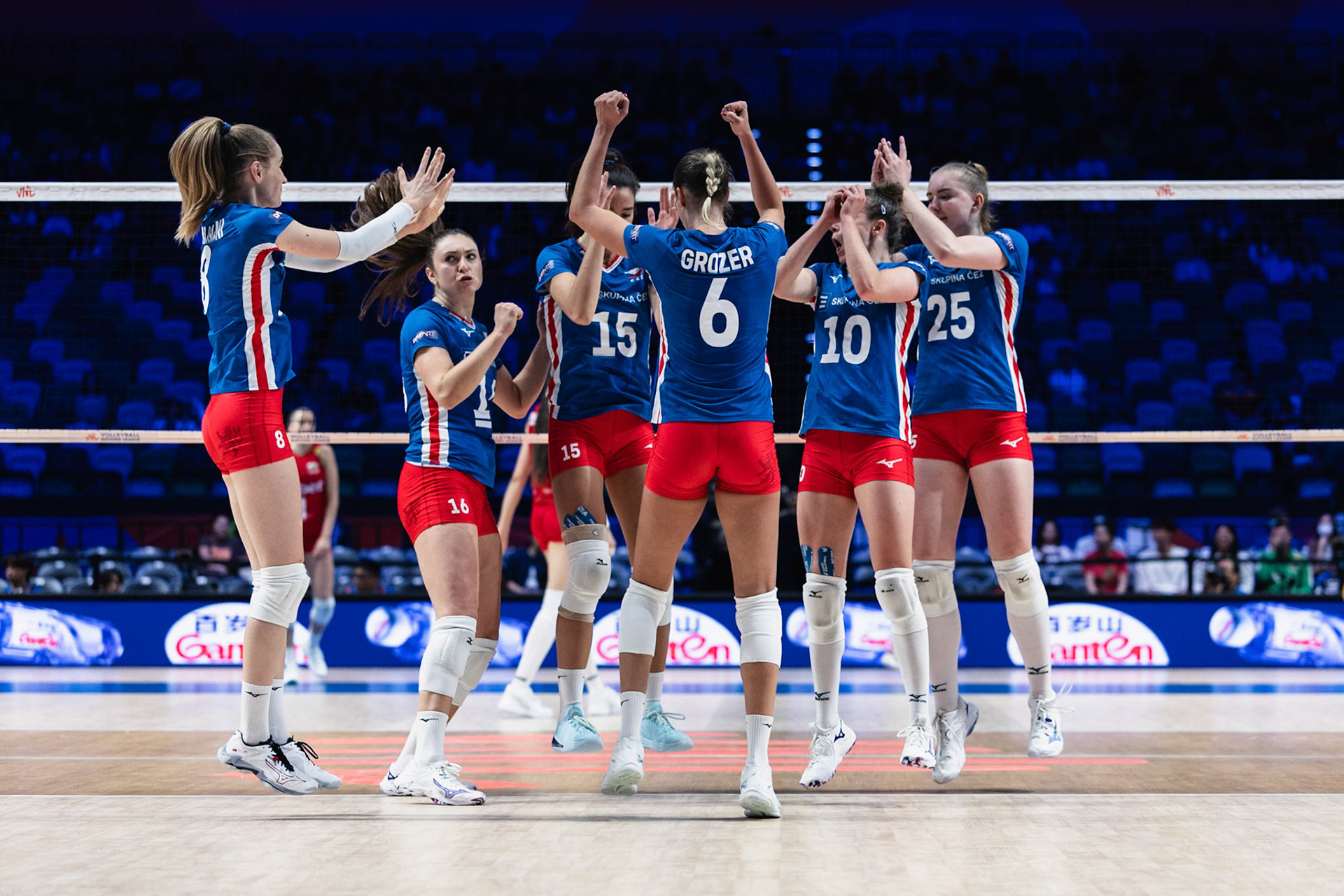 HONG KONG, China - JUNE  20:  during Volleyball Nations League Hong Kong 2025 at Kai Tak Arena on June 20, 2025 in Hong Kong, China, (Photo by Jack Ng/Pixel Images)