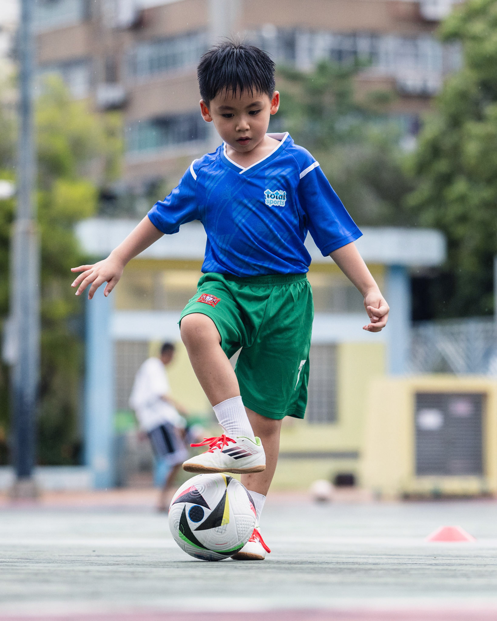 HONG KONG, China - AUGUST  18:  during Total Sports Academy Football Training at Yuen Long on August 18, 2025 in Hong Kong, China, (Photo by Jack Ng/Jack8th.com)
