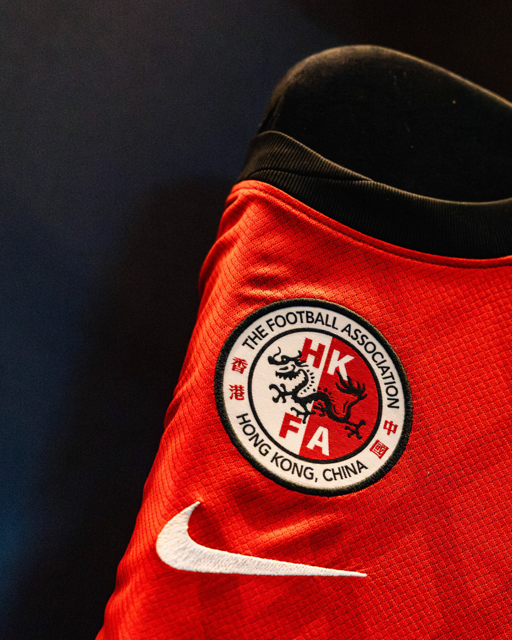 HONG KONG, China - MAY  28:  The jersey of Hong Kong, China is shown during the Grand Opening of the FIFA Museum Hong Kong at FIFA Museum Hong Kong, Causeway Bay on May 28, 2026 in Hong Kong, China, (Photo by Jack Ng/Alamy Live News)