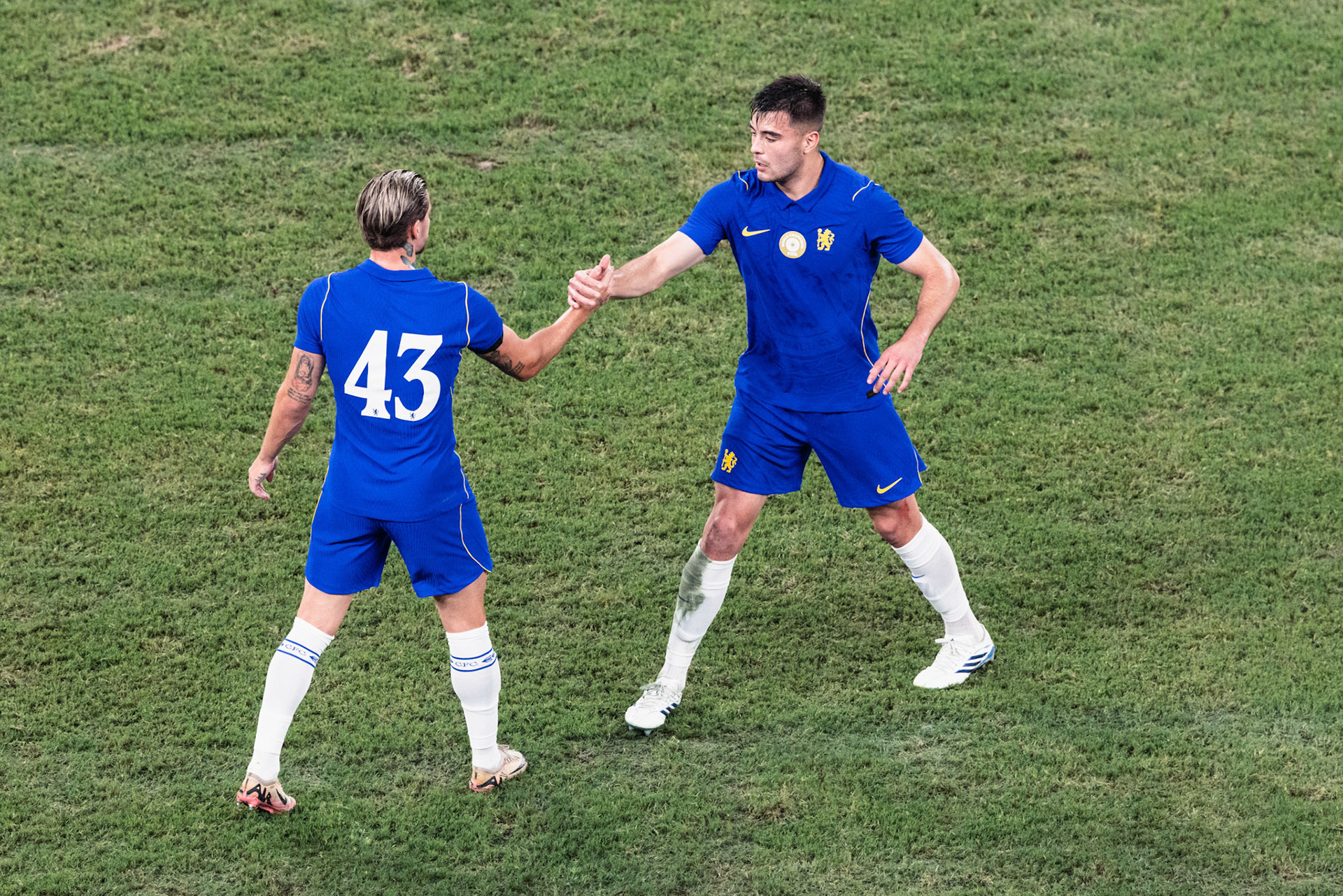 HONG KONG, China - AUGUST  05: Mykhailo Mudryk of Chelsea in action during Hong Kong Football Festival (HKFF) 2026 - Chelsea vs Juventus at Kai Tak Stadium on August 5, 2026 in Hong Kong, China, (Photo by Jack Ng/Alamy Live News)