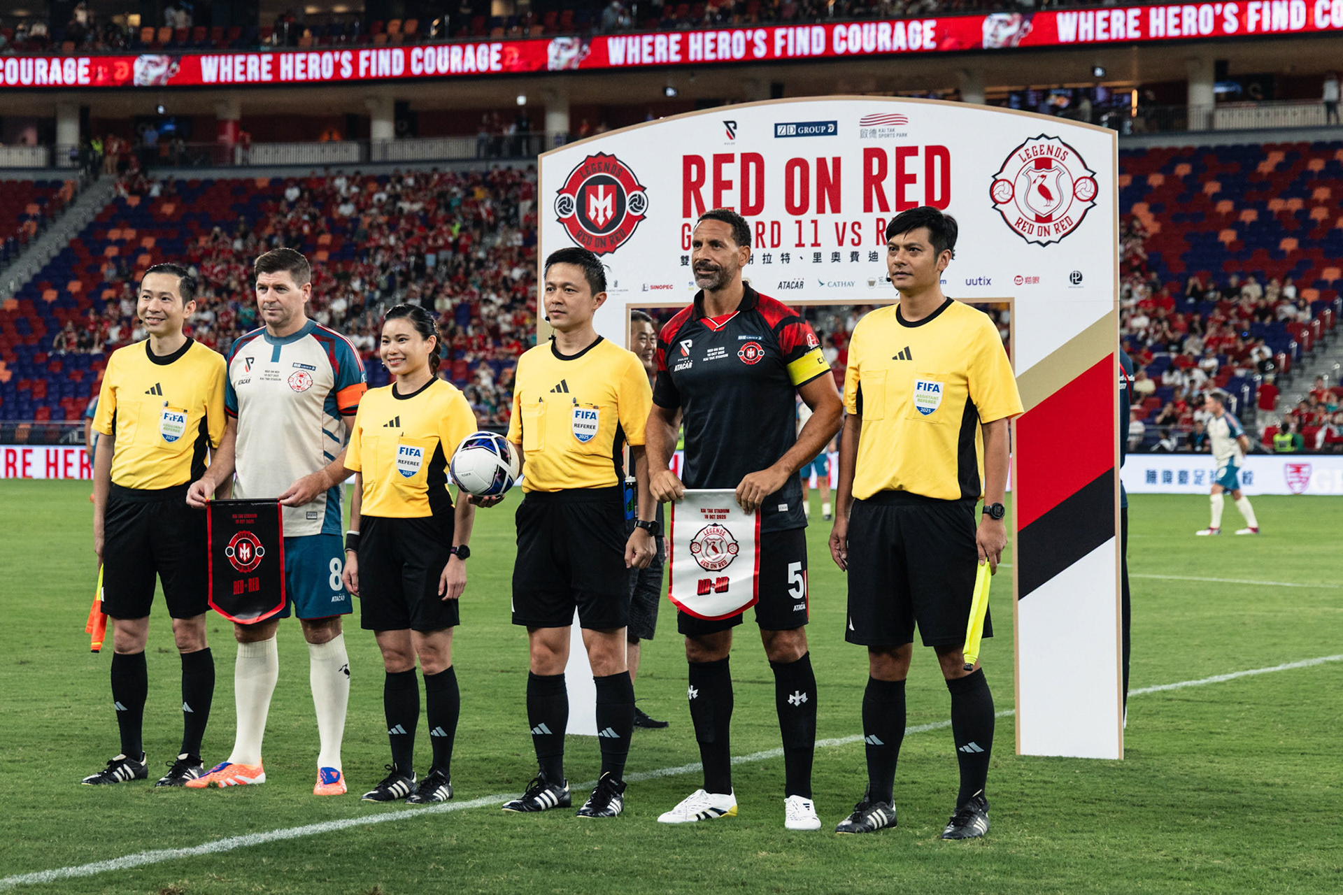 Kai Tak Stadium, HONG KONG, China - OCTOBER 18:  during Red on Red 2025 at Kai Tak Stadium on October 18, 2025 in Hong Kong, China, (Photo by Jack Ng/Jack Ng/Alamy Live News)