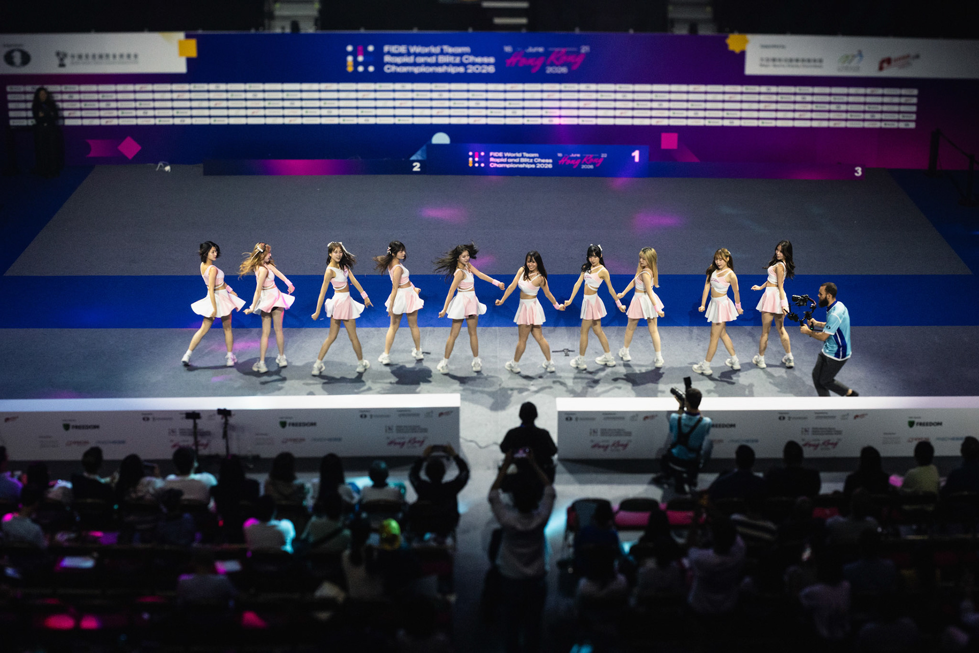 HONG KONG, China - JUNE 21: competes during FIDE World Team Rapid and Blitz Chess Championships 2026 at Queen Elizabeth Stadium on June 21, 2026 in Hong Kong, China, (Photo by Jack Ng/Alamy Live News)