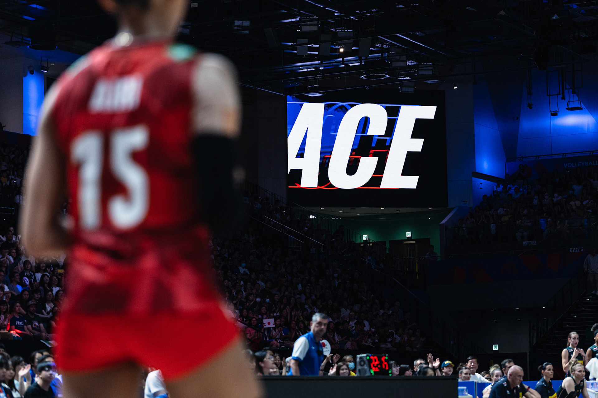 HONG KONG, China - JUNE  20:  during Volleyball Nations League Hong Kong 2025 at Kai Tak Arena on June 20, 2025 in Hong Kong, China, (Photo by Jack Ng/Pixel Images)