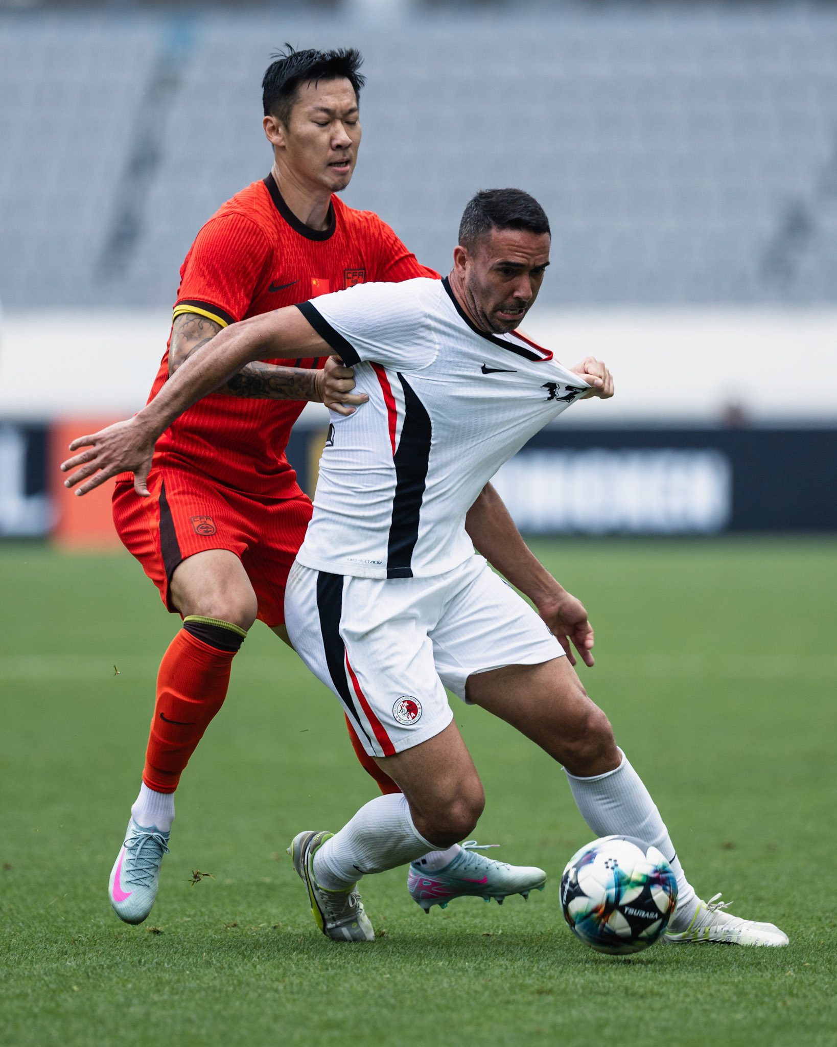 YONGIN, South Korea - JULY  15:  during EAFF E-1 Football Championship - China PR vs Hong Kong, China at Yongin Mireu Stadium on July 15, 2025 in Yongin, South Korea, (Photo by Jack Ng/Pixel Images)