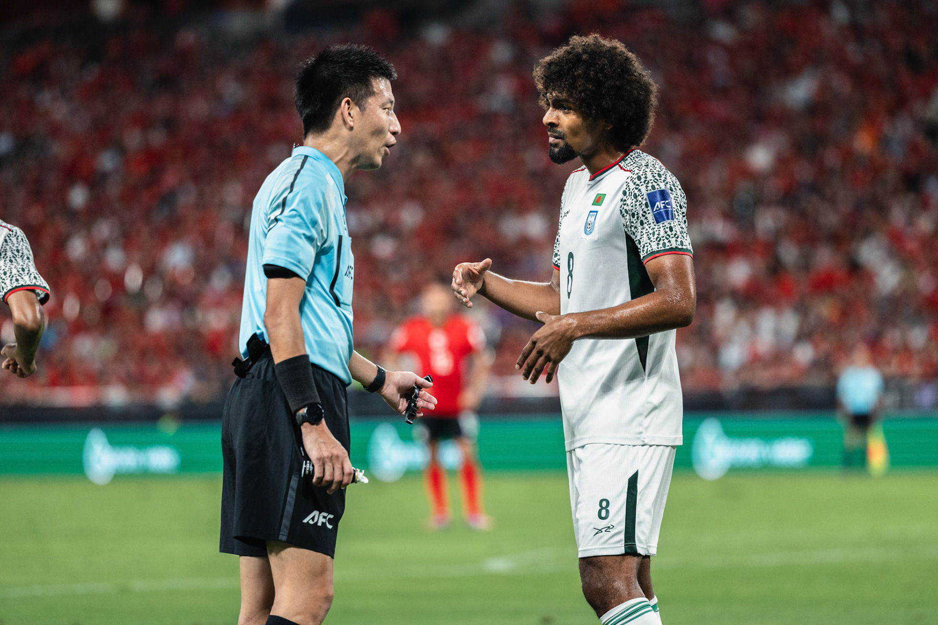 HONG KONG, China - OCTOBER  14:  during 2027 Asian Cup Qualifers - Hong Kong, China vs Bangladesh at Kai Tak Stadium on October 14, 2025 in Hong Kong, China, (Photo by Jack Ng/Pixel Images)