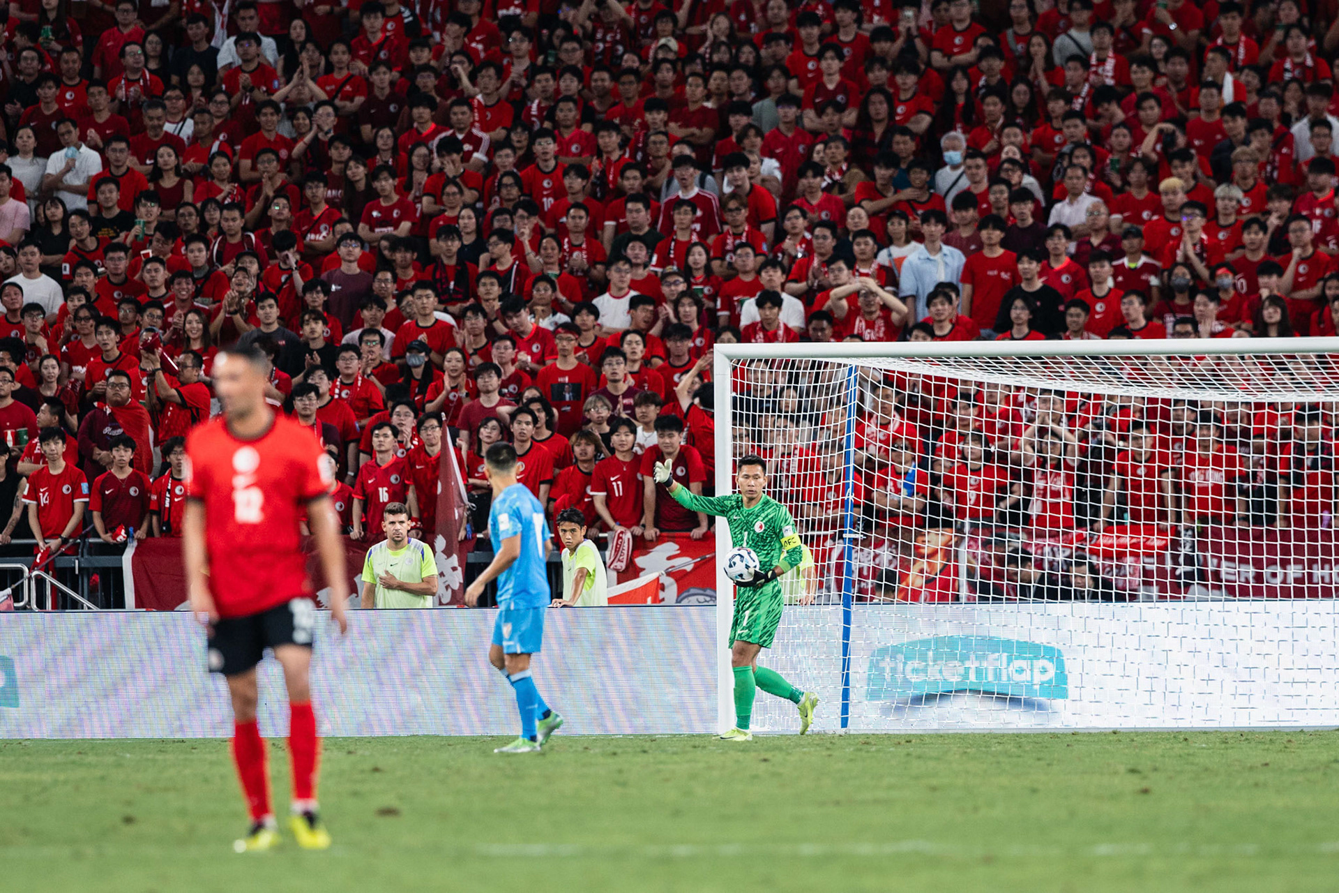 HONG KONG, China - JUNE  10:  during 2027 Asian Cup Qualifers - Hong Kong, China vs India at Kai Tak Stadium on June 10, 2025 in Hong Kong, China, (Photo by Jack Ng/Pixel Images)