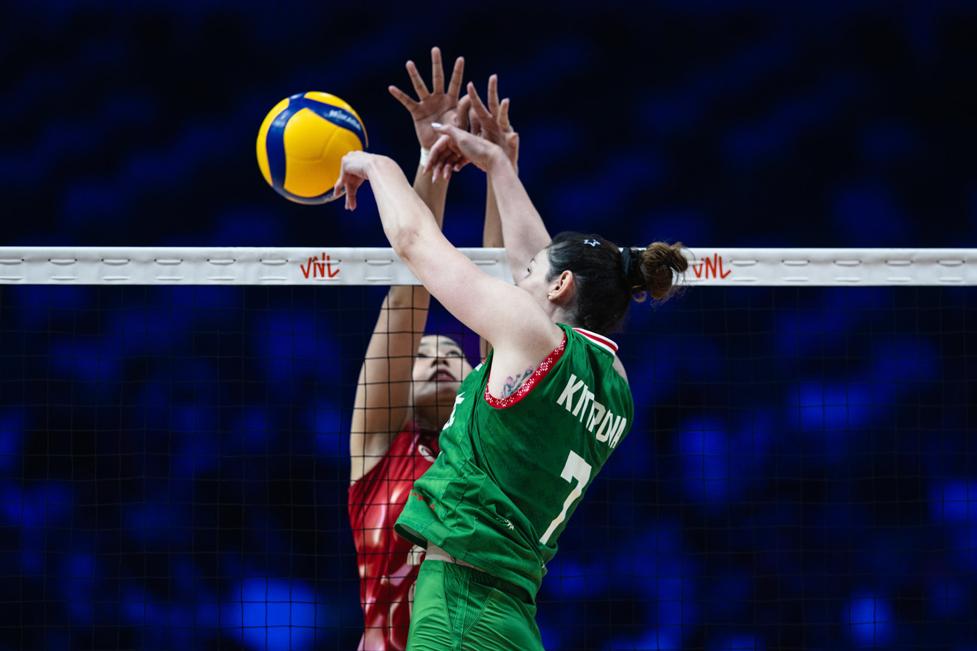 HONG KONG, China - JUNE  22:  during Volleyball Nations League Hong Kong 2025 at Kai Tak Arena on June 22, 2025 in Hong Kong, China, (Photo by Jack Ng/Pixel Images)
