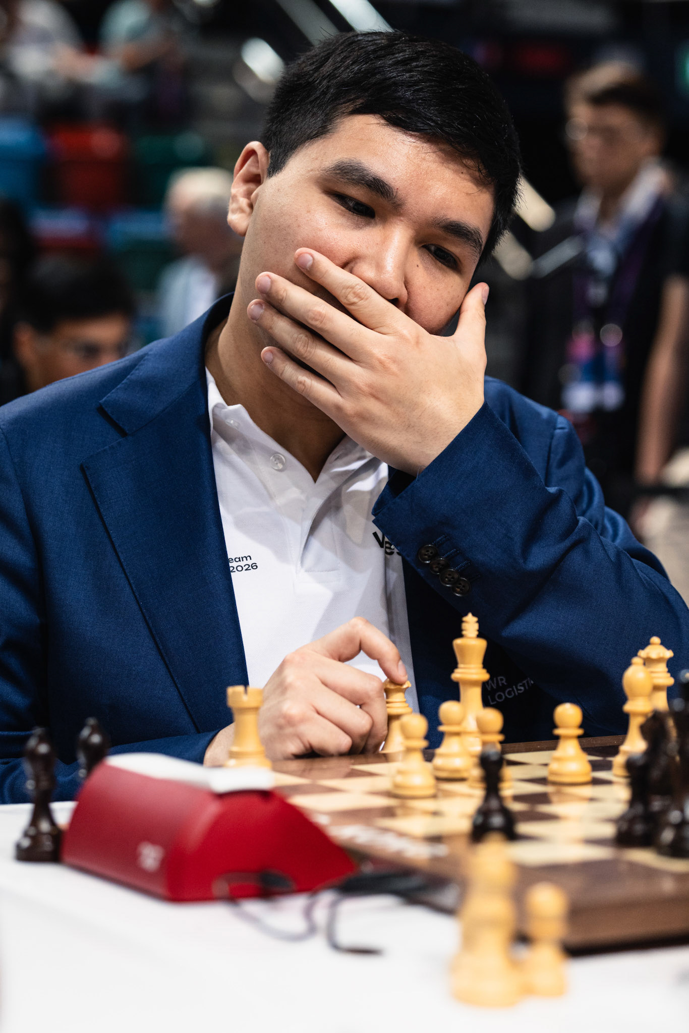HONG KONG, China - JUNE 19: Wesley So of WR Chess competes during FIDE World Team Rapid and Blitz Chess Championships 2026 at Queen Elizabeth Stadium on June 19, 2026 in Hong Kong, China, (Photo by Jack Ng/Alamy Live News)
