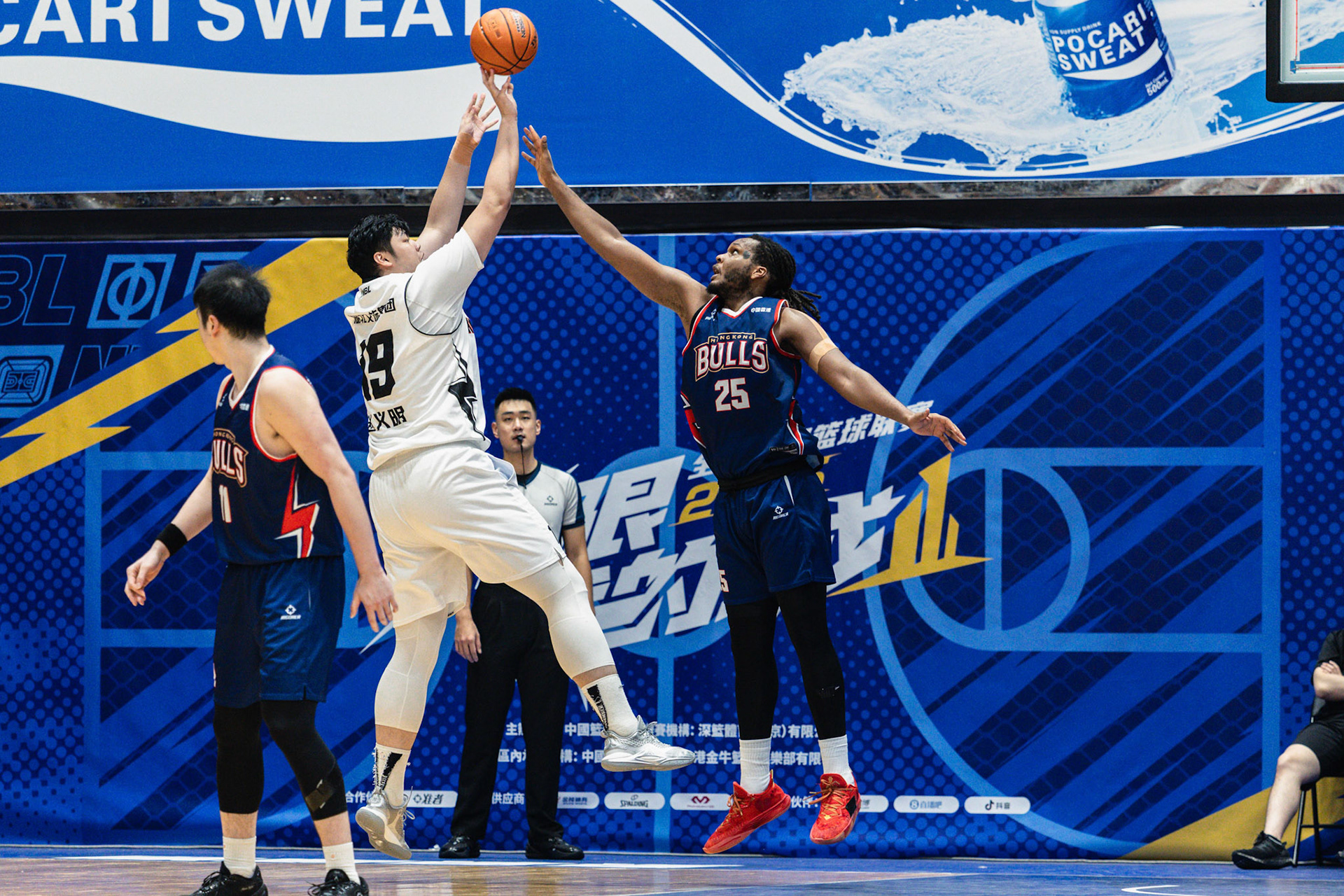 HONG KONG, China - AUGUST  07:  during NBL 2025 Hong Kong Bulls vs Hubei Wenlv at Southorn Stadium on August 7, 2025 in Hong Kong, China, (Photo by Jack Ng/NH_FOTO)