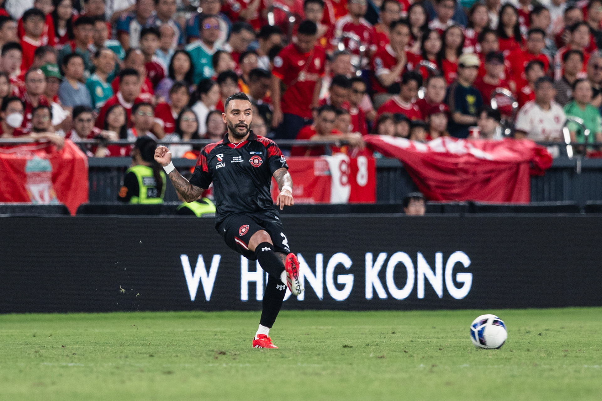 Kai Tak Stadium, HONG KONG, China - OCTOBER 18:  during Red on Red 2025 at Kai Tak Stadium on October 18, 2025 in Hong Kong, China, (Photo by Jack Ng/Jack Ng/Alamy Live News)