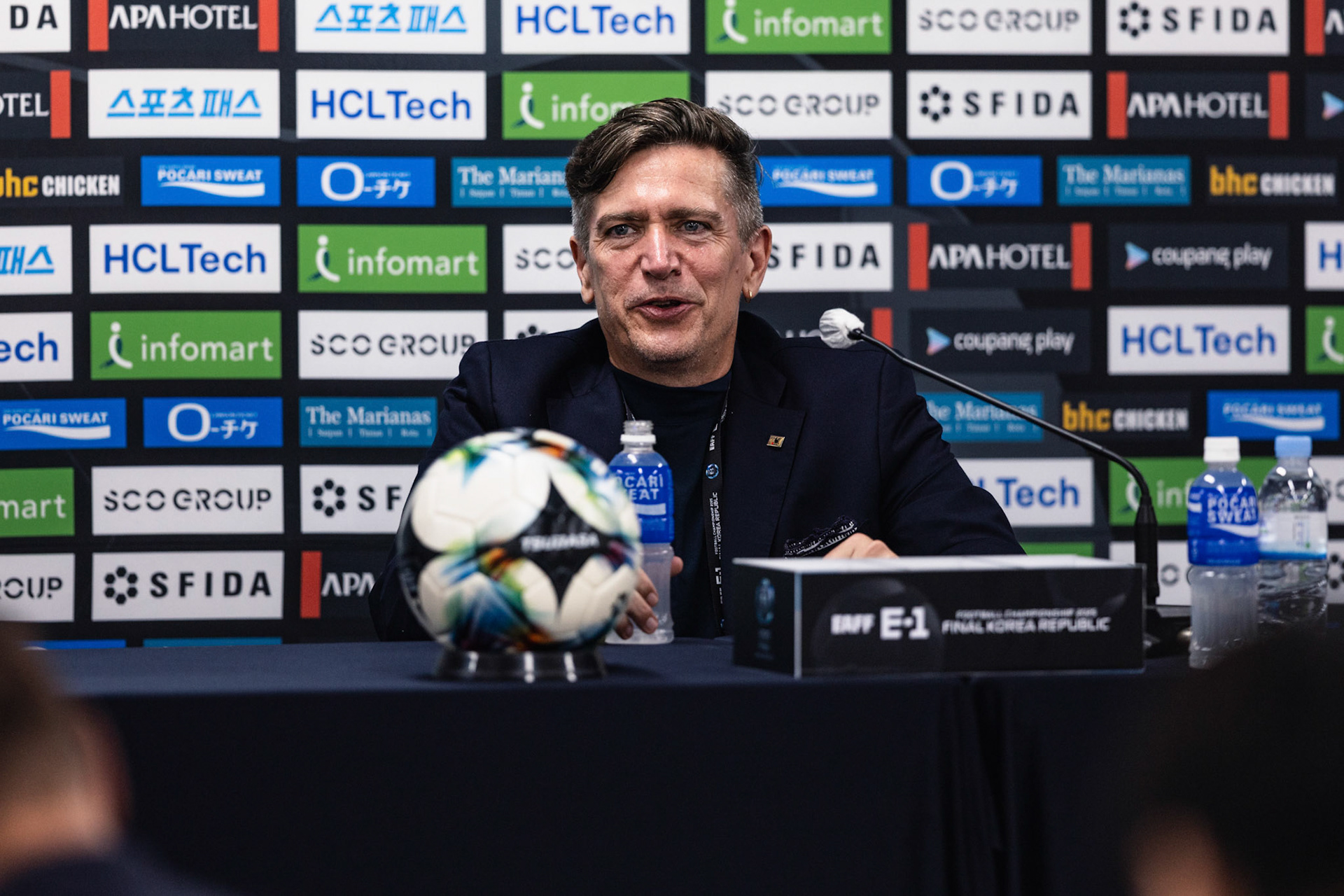 HWASEONG, South Korea - JULY  13:  during EAFF E-1 Football Championship - South Korea vs Japan at Hwaseong Sports Complex on July 13, 2025 in Hwaseong, South Korea, (Photo by Jack Ng/Pixel Images)