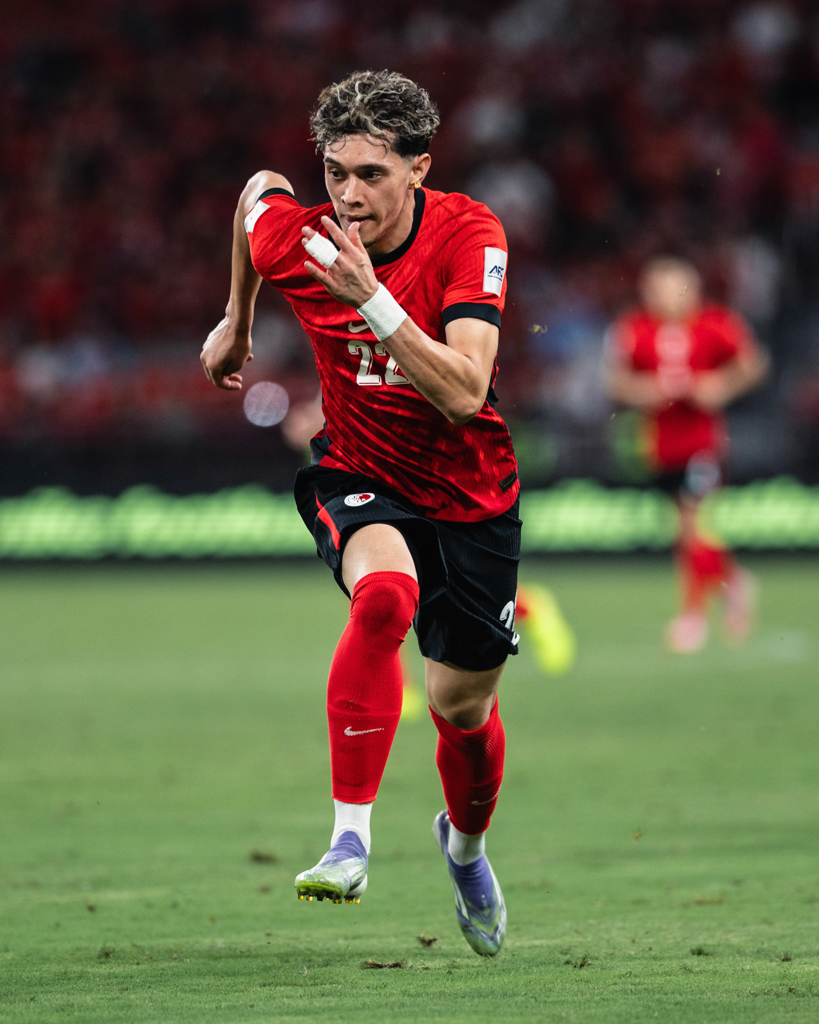 HONG KONG, China - OCTOBER  14:  during 2027 Asian Cup Qualifers - Hong Kong, China vs Bangladesh at Kai Tak Stadium on October 14, 2025 in Hong Kong, China, (Photo by Jack Ng/Pixel Images)