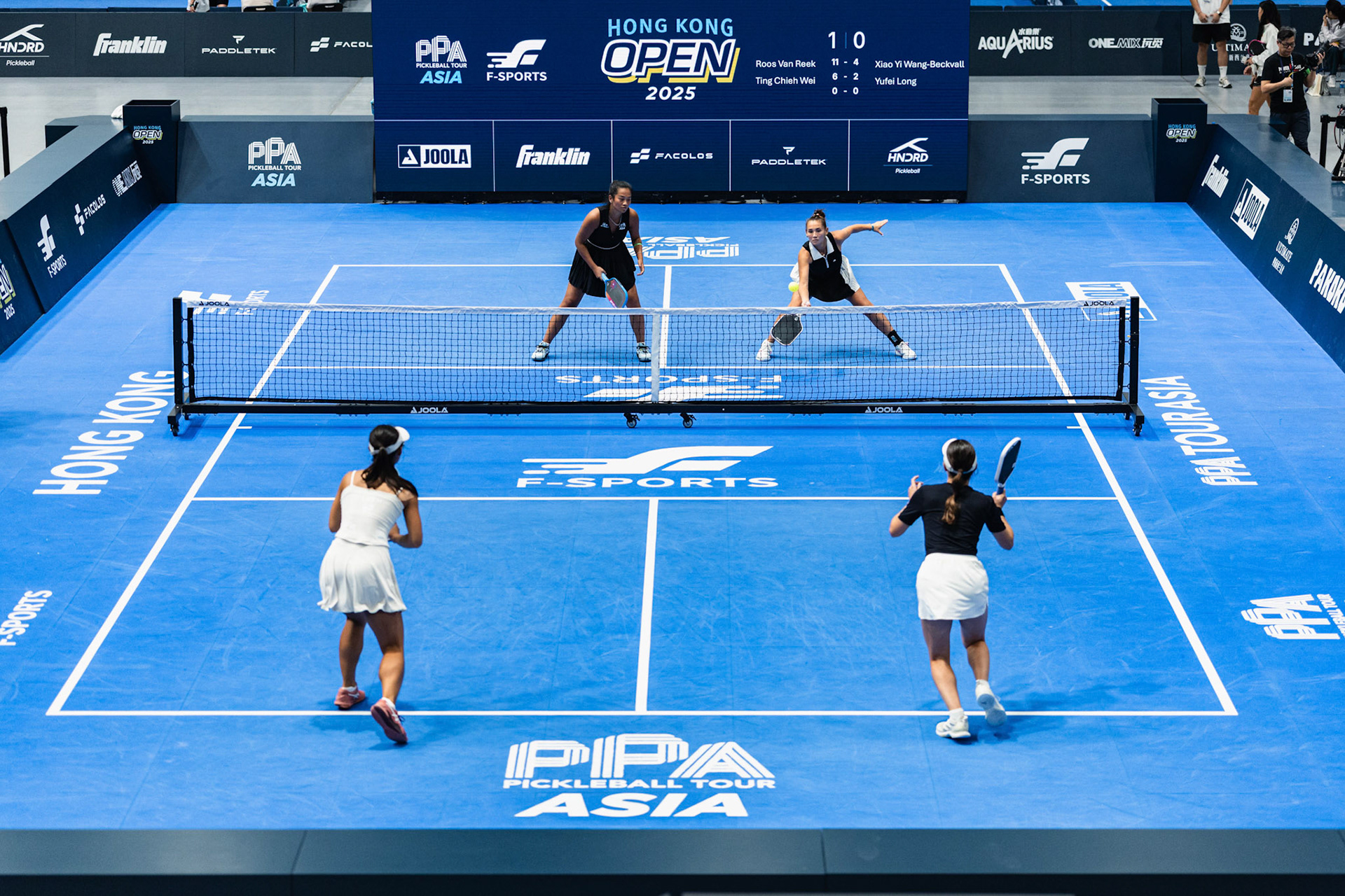 HONG KONG, China - AUGUST  24:  during Pickleball Tour Asia - Hong Kong Open 2025 at Kai Tak Arena on August 24, 2025 in Hong Kong, China, (Photo by Jack Ng/Jack8th.com)