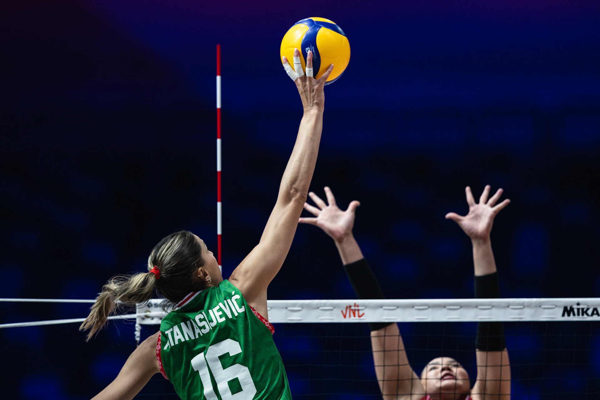 HONG KONG, China - JUNE  22:  during Volleyball Nations League Hong Kong 2025 at Kai Tak Arena on June 22, 2025 in Hong Kong, China, (Photo by Jack Ng/Pixel Images)