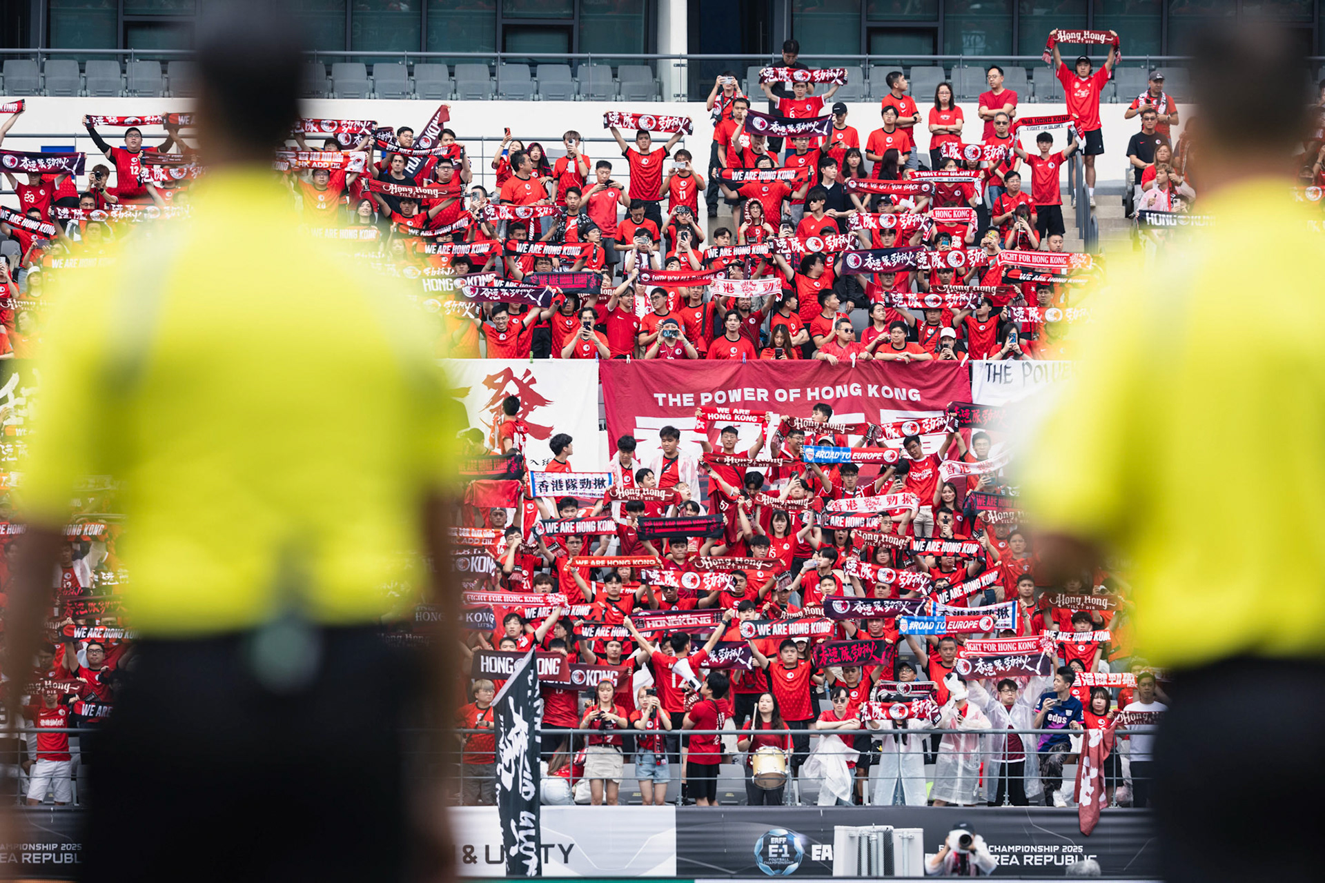 YONGIN, South Korea - JULY  15:  during EAFF E-1 Football Championship - China PR vs Hong Kong, China at Yongin Mireu Stadium on July 15, 2025 in Yongin, South Korea, (Photo by Jack Ng/Pixel Images)