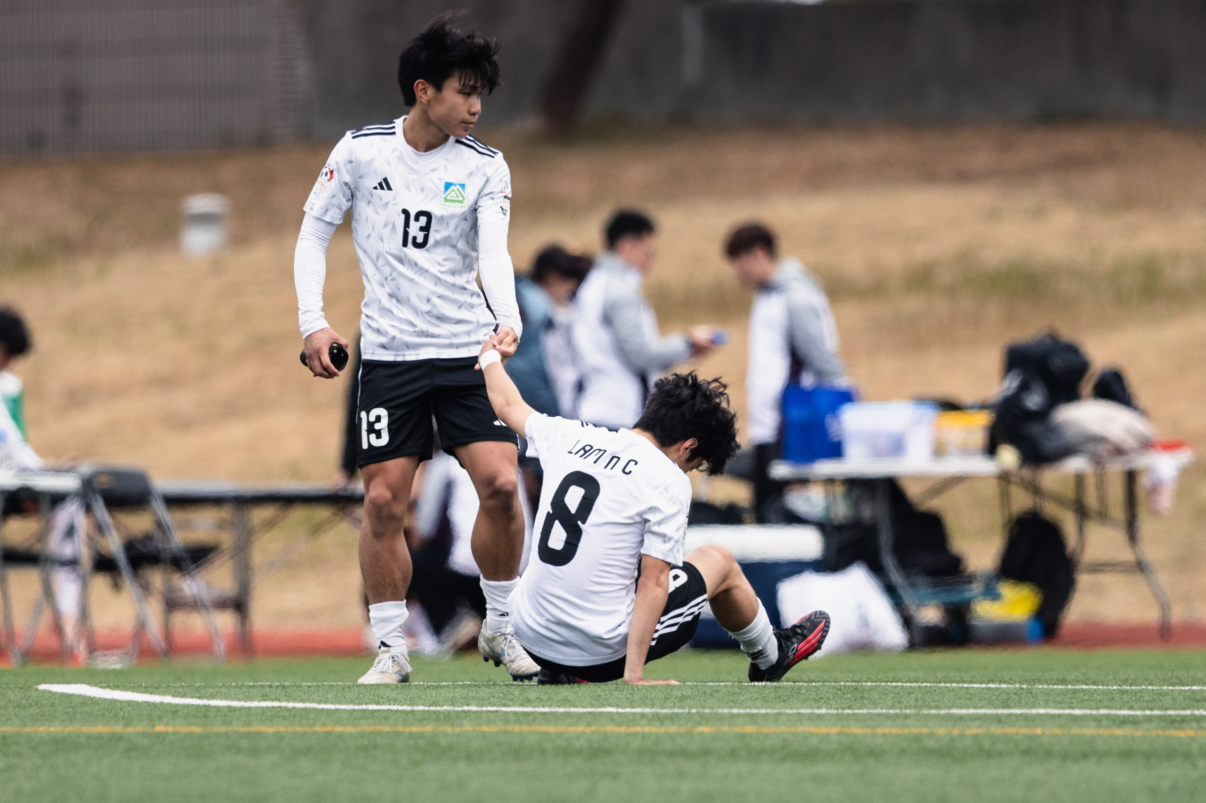 HONG KONG, China - FEBRUARY 09: during SamGor All Hong Kong Schools Jing Ying Football Tournament 2025-26 - Lam Tai Fai College vs Hong Kong International School at Po Kong Village Road Park Artificial Turf Soccer Pitch on February 9, 2026 in Hong Kong, China, (Photo by Jack Ng/)