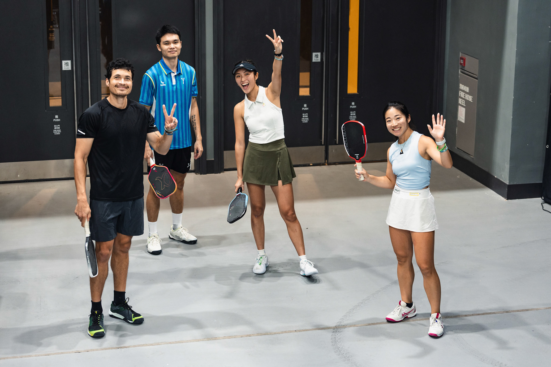 HONG KONG, China - AUGUST  24:  during Pickleball Tour Asia - Hong Kong Open 2025 at Kai Tak Arena on August 24, 2025 in Hong Kong, China, (Photo by Jack Ng/Jack8th.com)