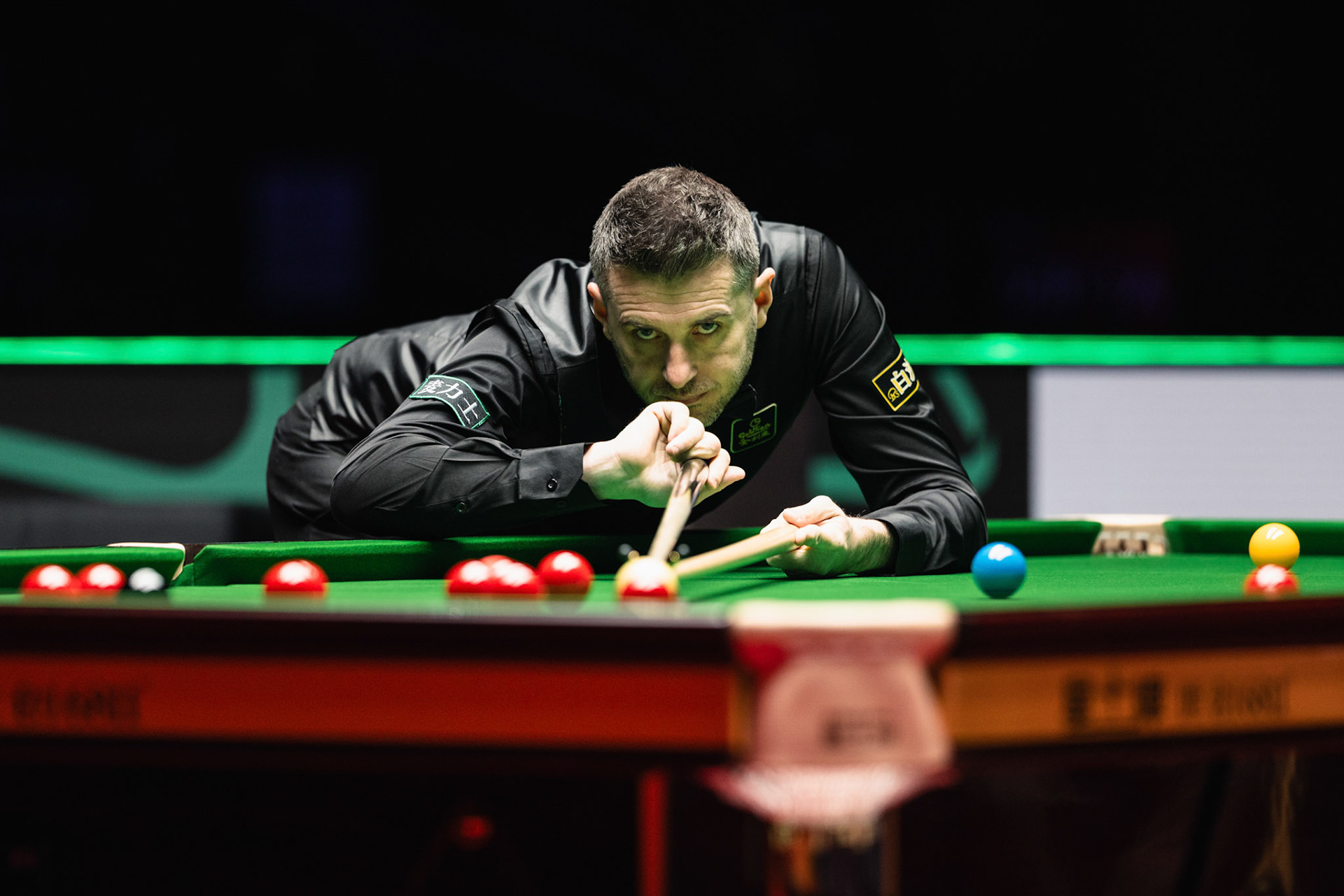 HONG KONG, China - FEBRUARY 05: Mark Selby of England plays a shot during WST World Grand Prix 2026 against Zhao Xintong of China at Kai Tak Arena on February 5, 2026 in Hong Kong, China, (Photo by Jack Ng/Alamy Live News)