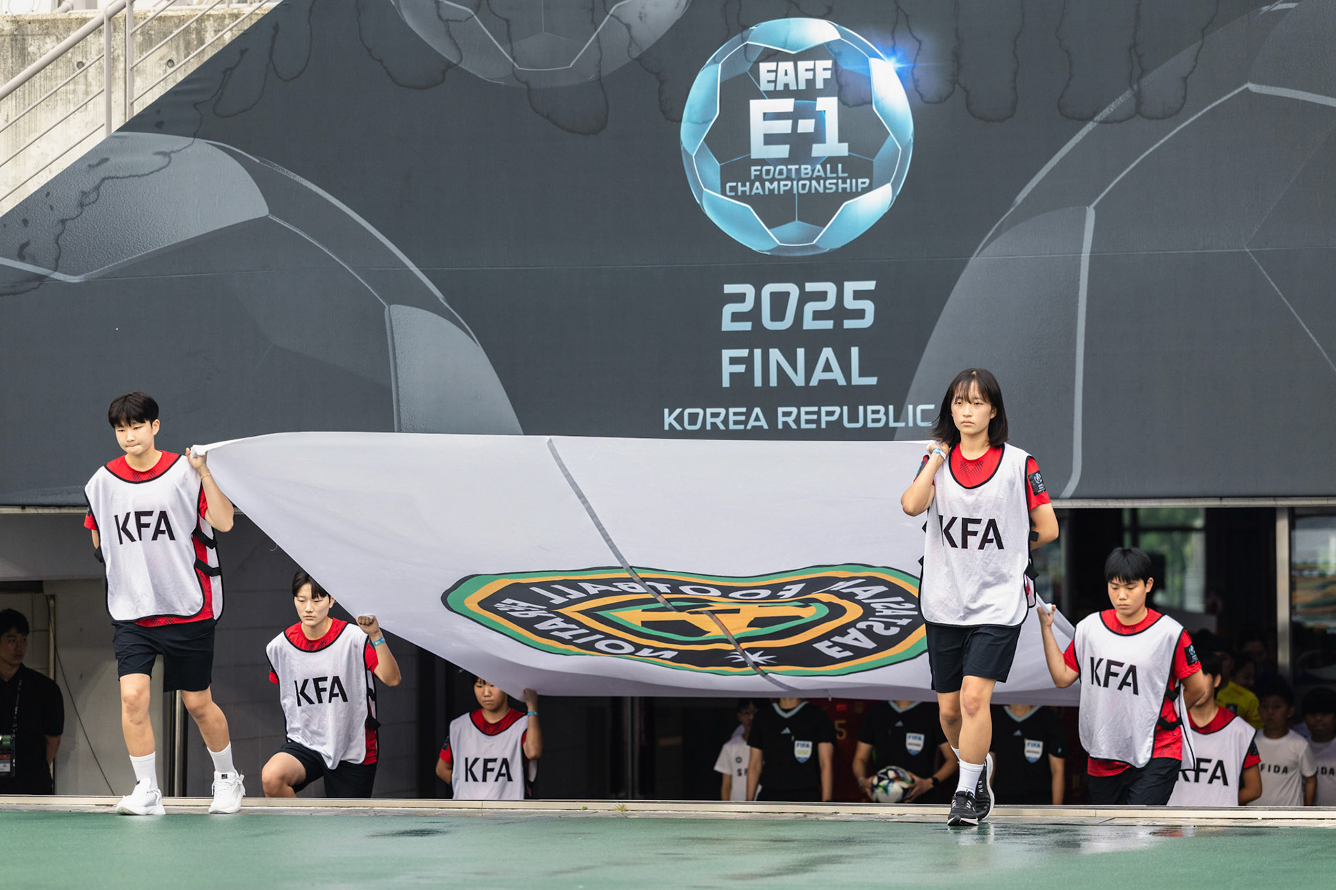 HWASEONG, South Korea - JULY  13:  during EAFF E-1 Football Championship - Chinese Taipei vs China PR at Hwaseong Sports Complex on July 13, 2025 in Hwaseong, South Korea, (Photo by Jack Ng/Pixel Images)