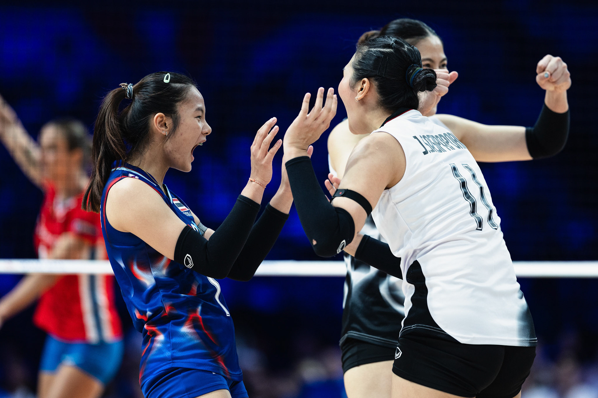 HONG KONG, China - JUNE  21:  during Volleyball Nations League Hong Kong 2025 at Kai Tak Arena on June 21, 2025 in Hong Kong, China, (Photo by Jack Ng/Pixel Images)