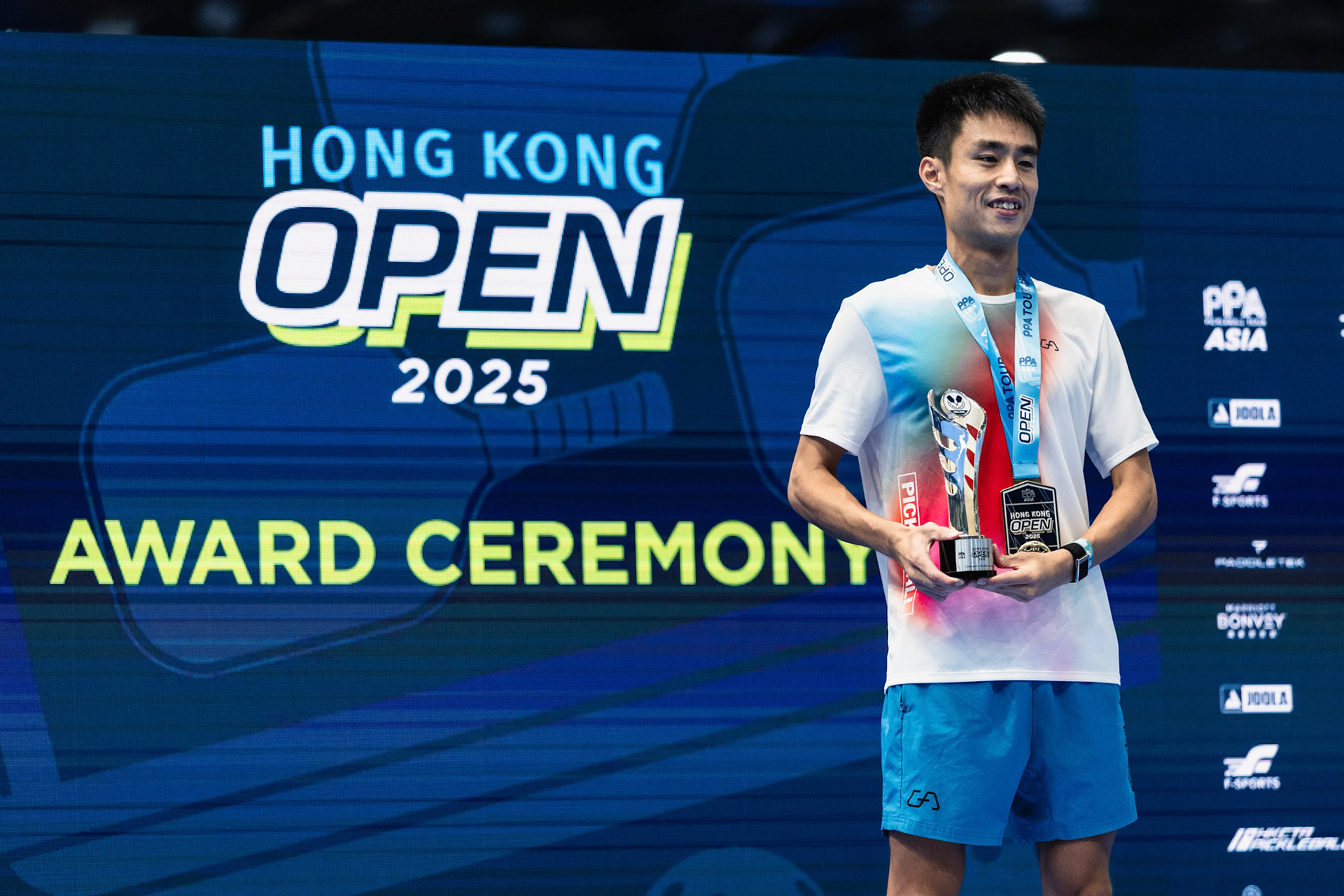 HONG KONG, China - AUGUST  24:  during Pickleball Tour Asia - Hong Kong Open 2025 at Kai Tak Arena on August 24, 2025 in Hong Kong, China, (Photo by Jack Ng/Jack8th.com)